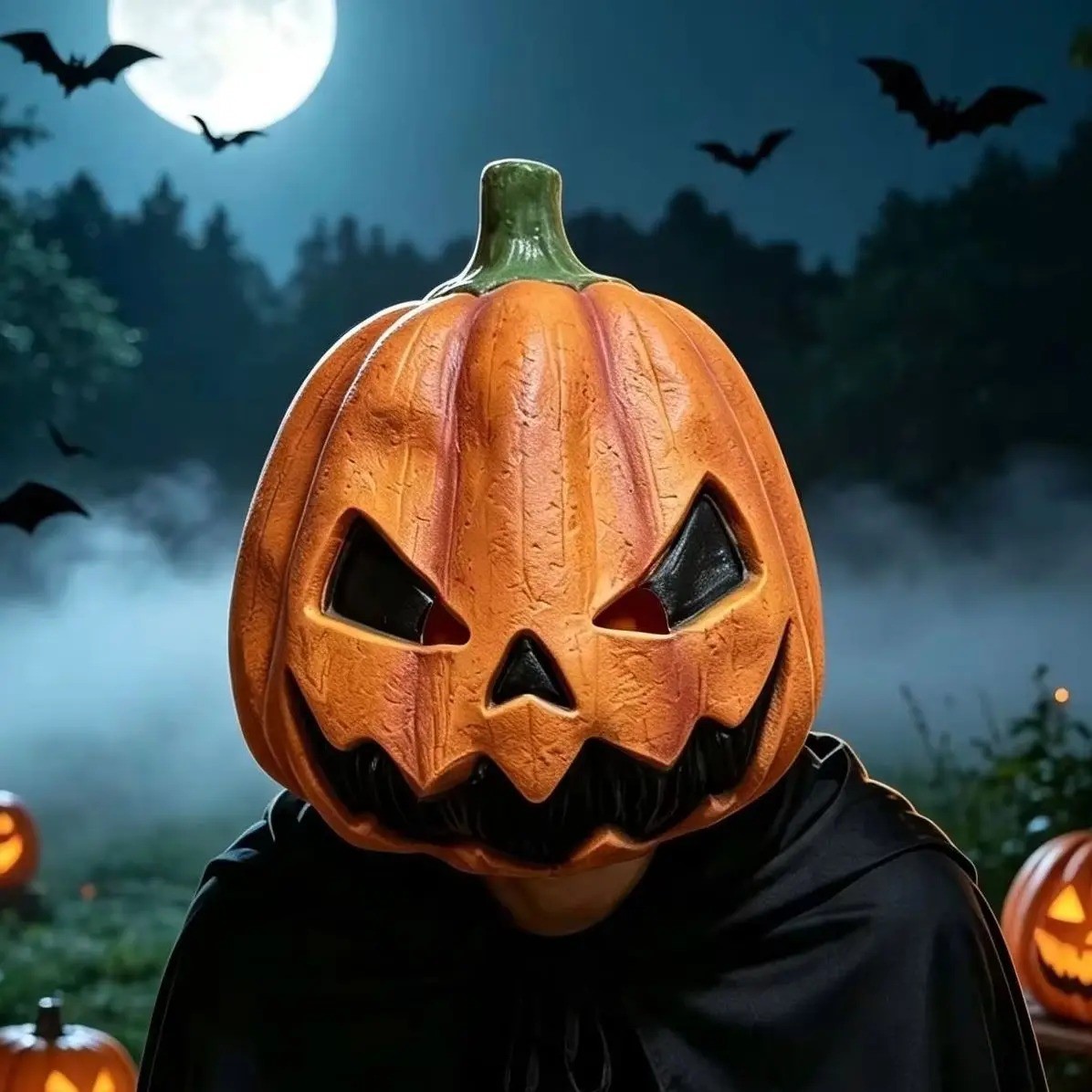 Don Post Studios Halloween 3: Season Of The Witch Orange Pumpkin Latex Mask Don Post Studios Halloween 3: Season Of The Witch Orange Pumpkin Latex Mask
