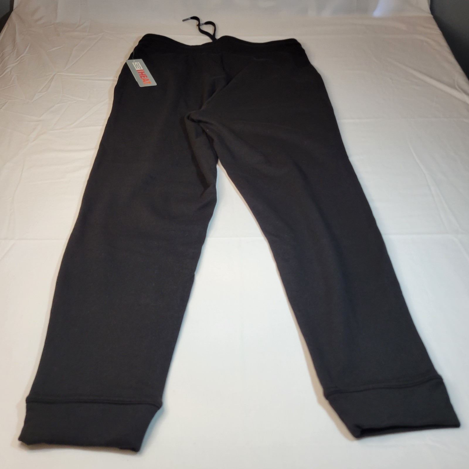 32 Degrees Heat Womens Medium Jogger Pants Black Fleece Sweatpants Lounge NWT M