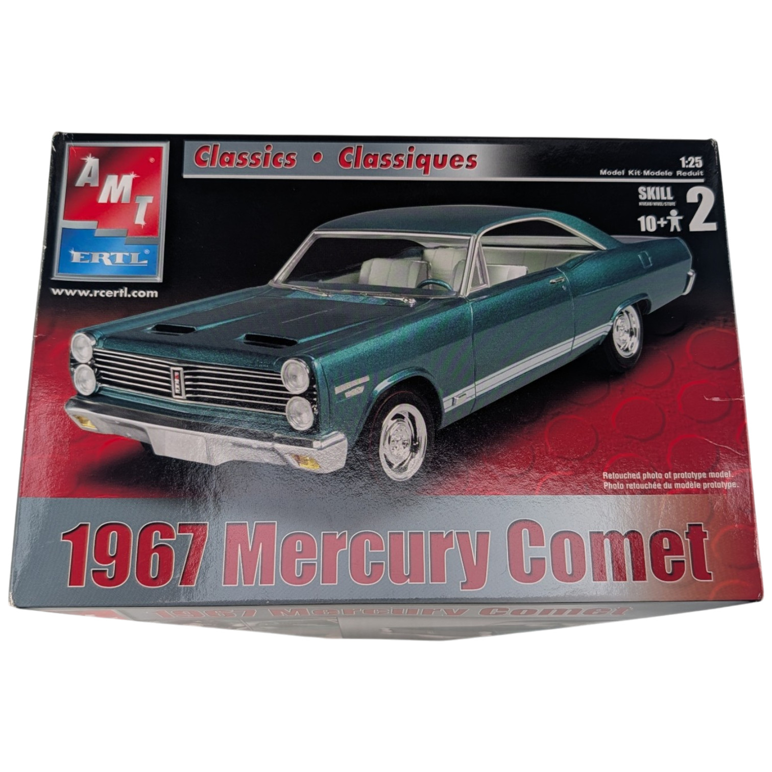 AMT Ertl 1967 Mercury Comet Cyclone GT 1:25 Kit 31761 Open Box