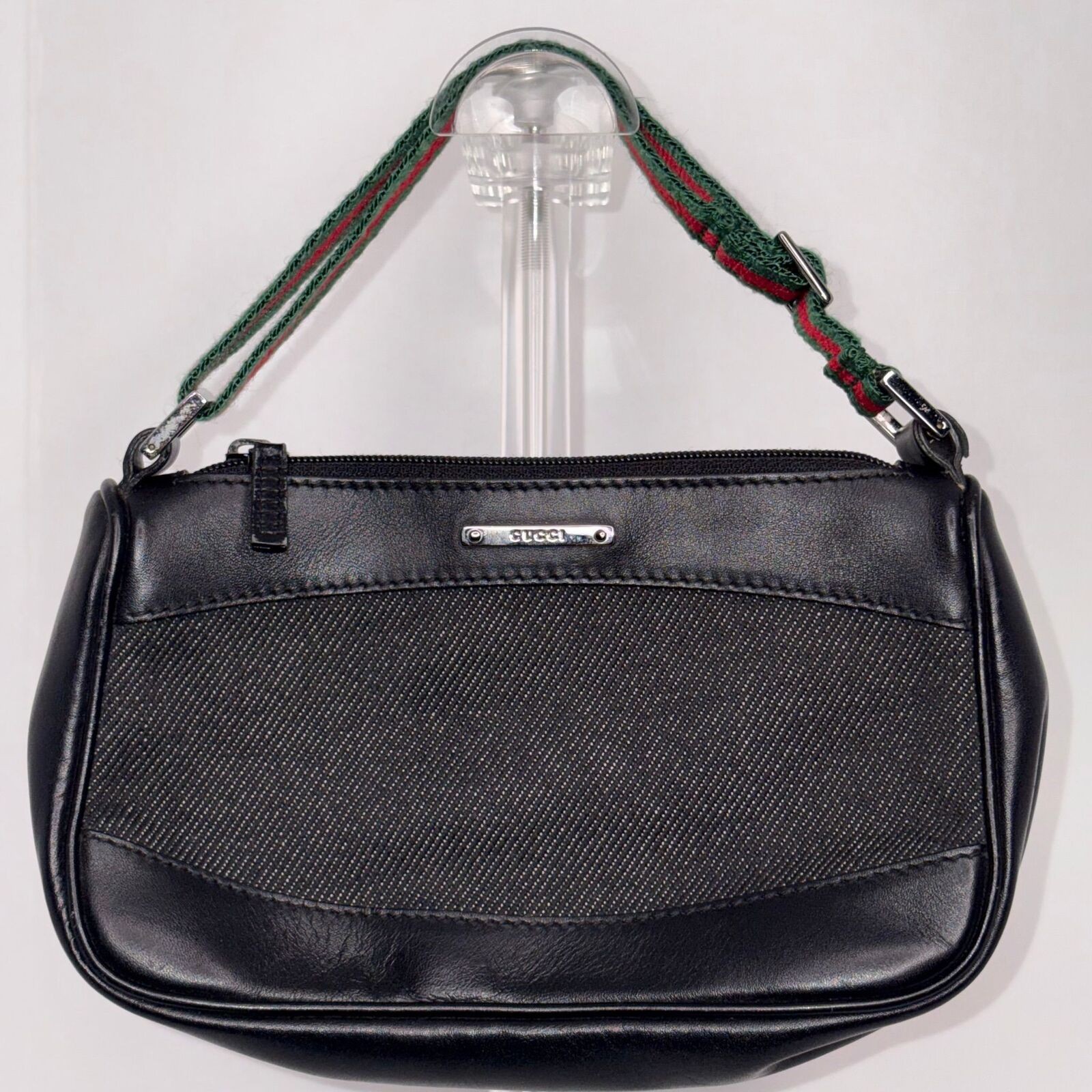 Gucci Denim Pochette Bag