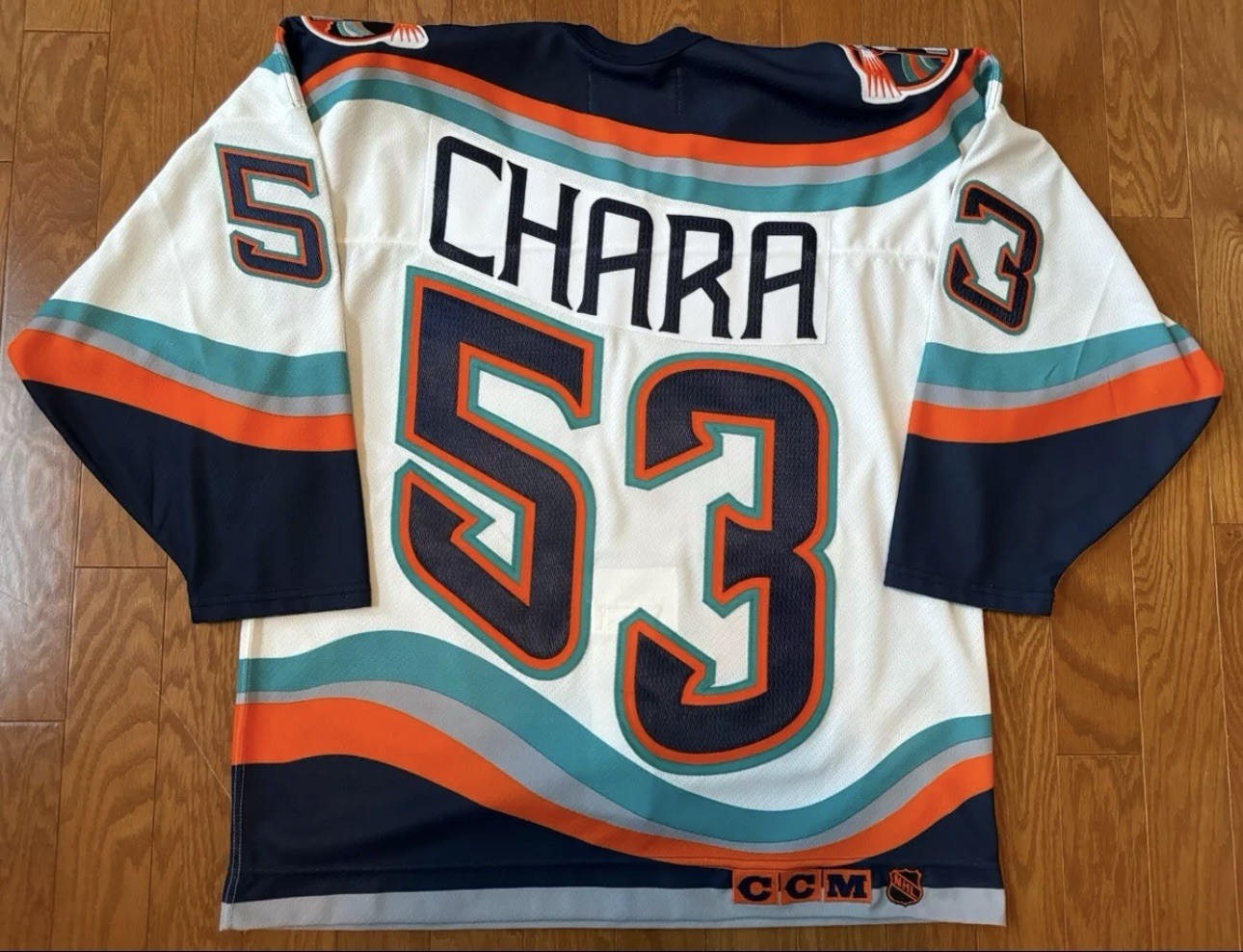 Zdeno Chara New York Islanders CCM NHL Jersey Rookie Year Size 48 Rare Zdeno Chara New York Islanders CCM NHL Jersey Rookie Year Size 48 Rare