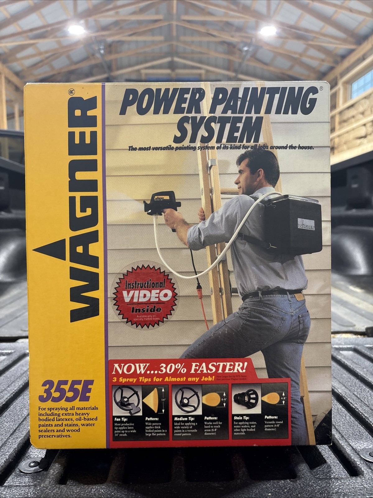 Vintage Wagner Power Painting System 355E Open Box Never Used