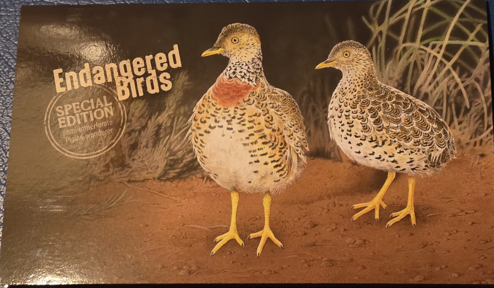 Australia Endangered Birds Special Edition Decimal $1.70 Stamp Set Pack