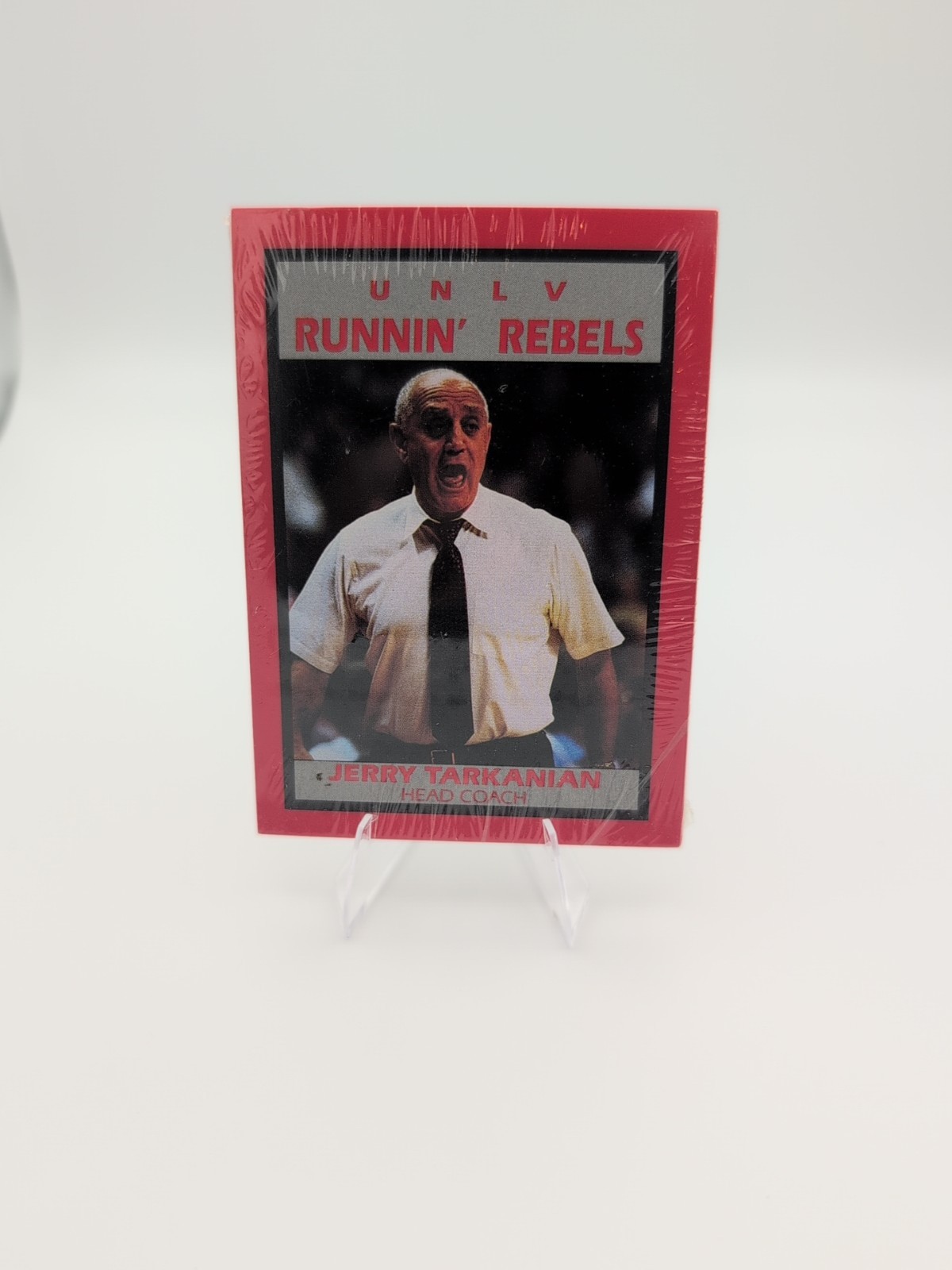 1989-90 7-eleven UNLV Runnin' Rebels 14 Card Set-New-Sealed - Jerry Tarkanian 1989-90 7-eleven UNLV Runnin' Rebels 14 Card Set-New-Sealed - Jerry Tarkanian