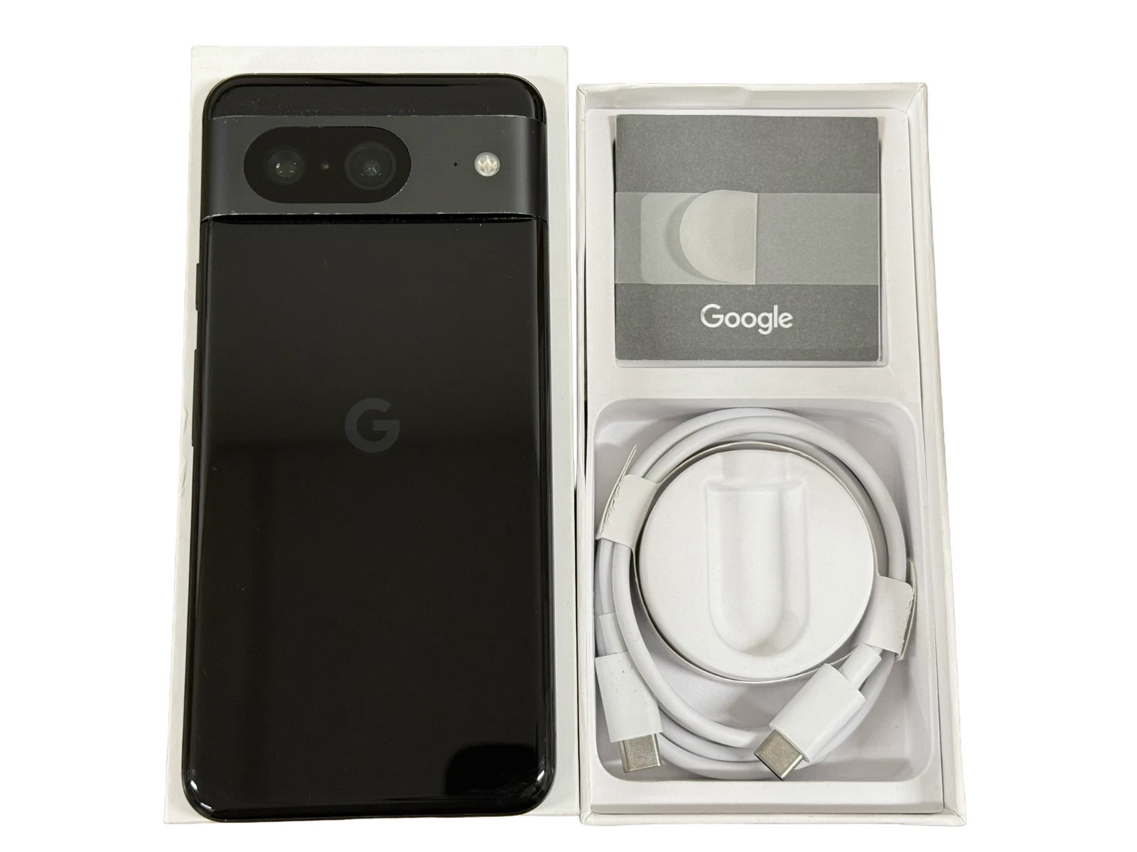 Google Pixel 8 128GB OEM Factory Unlocked Excellent In-Box - Obsidian