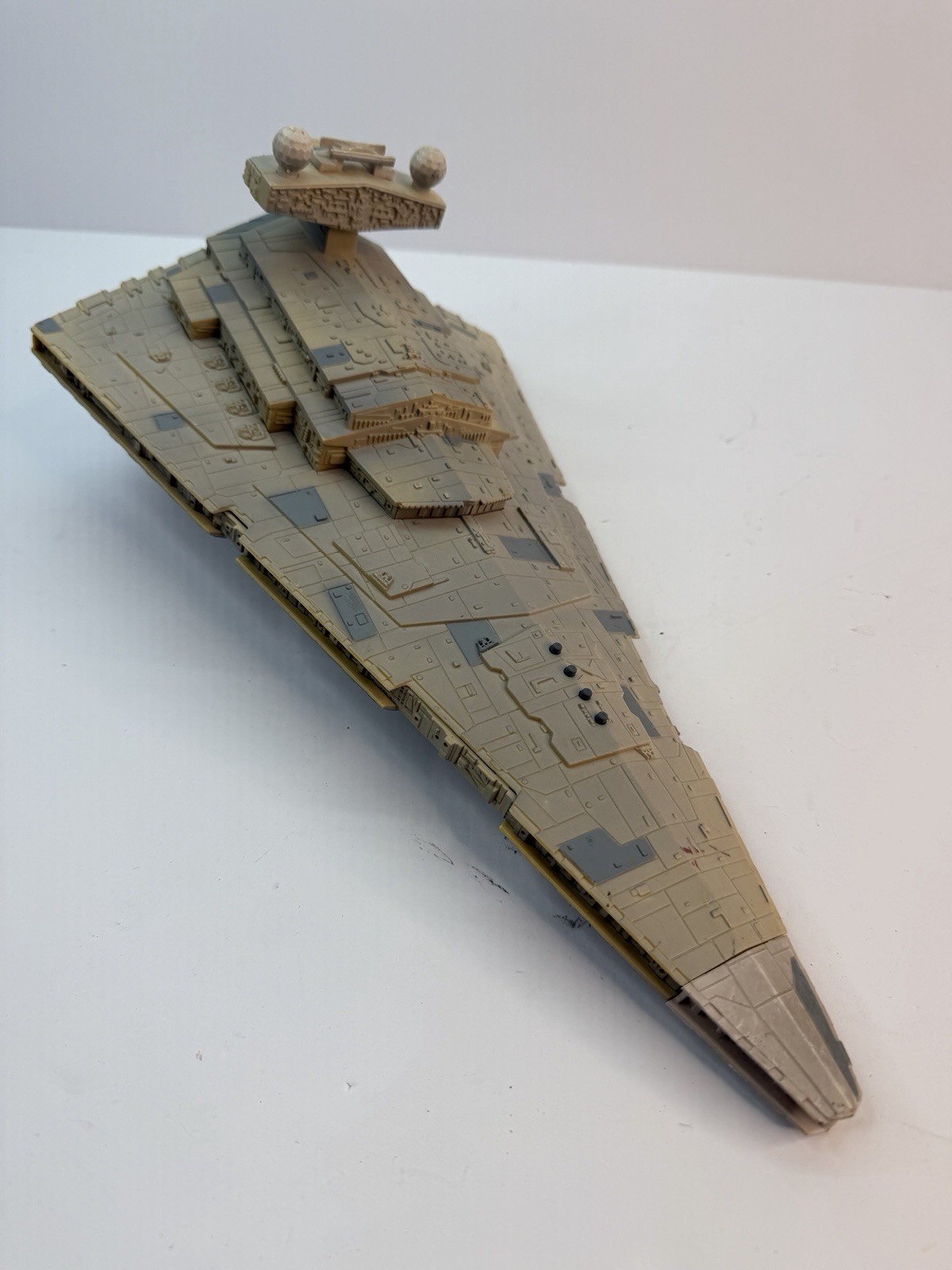 1997 Kenner Star Wars Electronic Fleet Star Destroyer W/ Sounds Tested Works 1997 Kenner Star Wars Electronic Fleet Star Destroyer W/ Sounds Tested Works