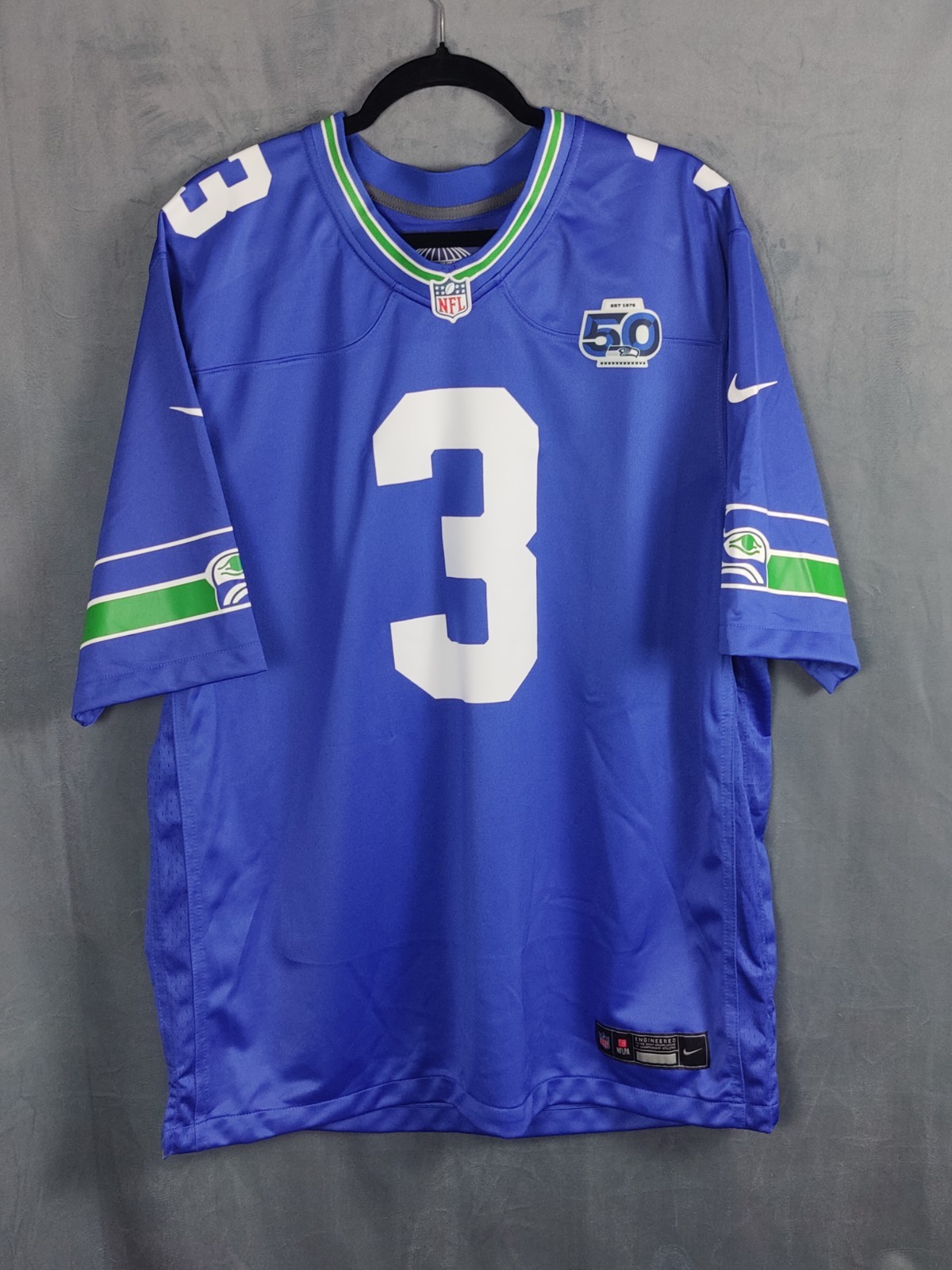 Nike Nick Emmanwori Seattle Seahawks Throwback 50 Year Jersey Men\'s XL NWOT 