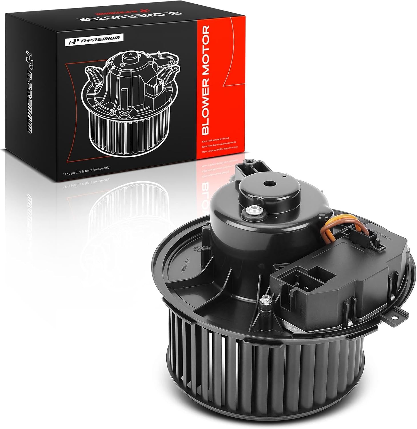 Front HVAC Blower Motor w/Resistor VW Jetta Tiguan Golf Audi A3 Q3 1K1820015