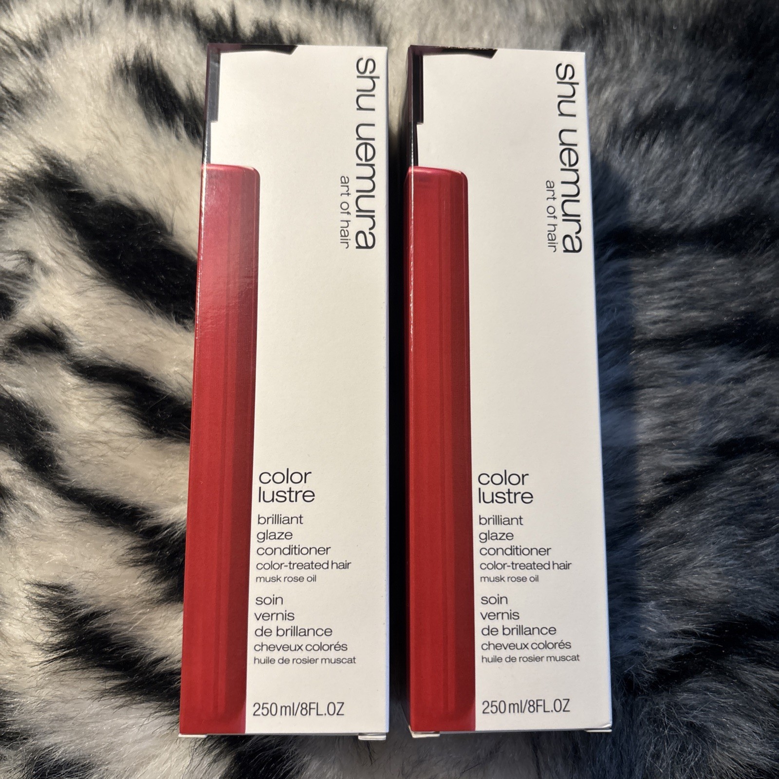 Shu Uemura Color Lustre Brilliant Glaze Conditioner 8oz / 250ml 2pk