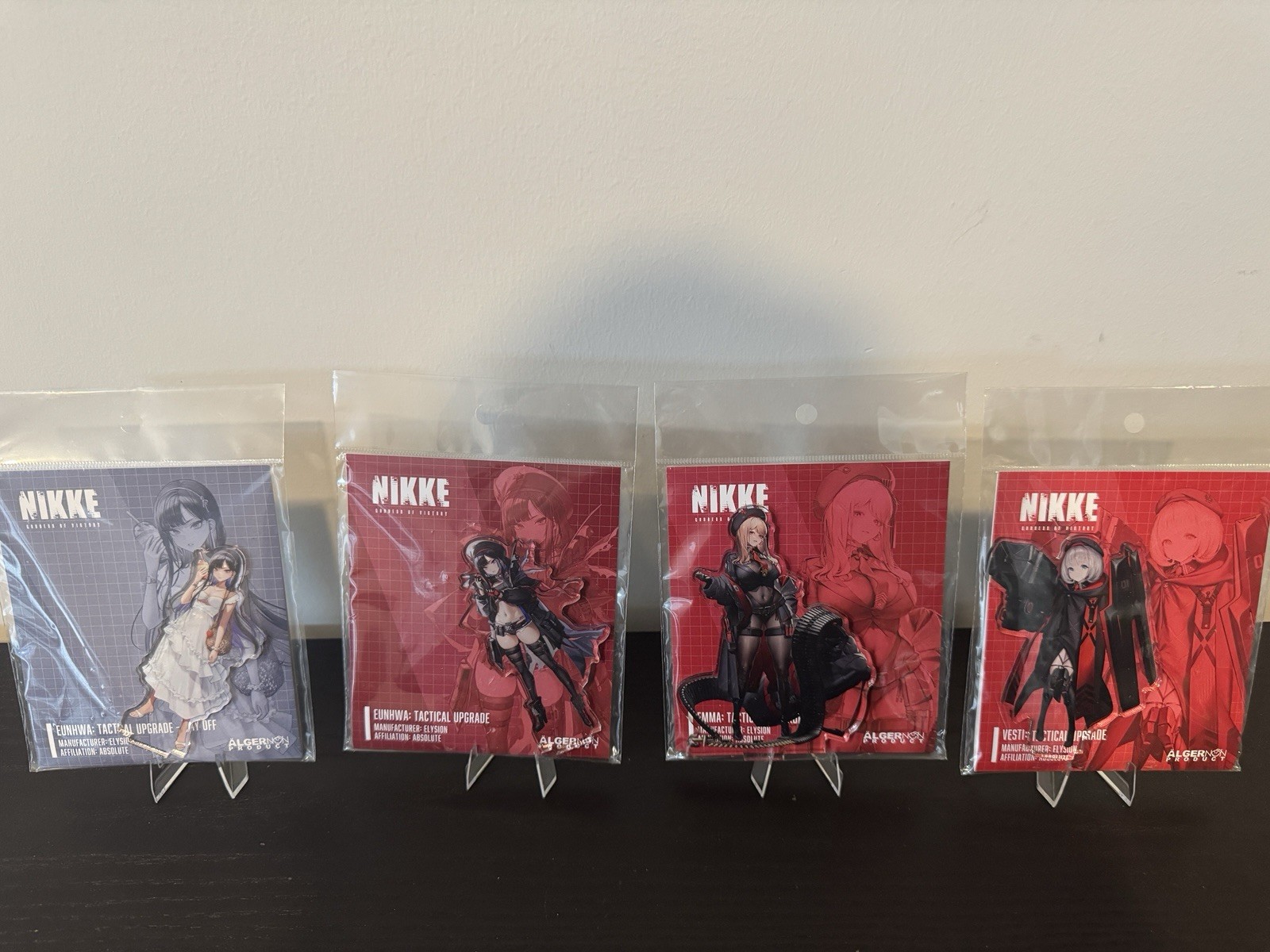 Goddess of Victory NIKKE Absolute Squad Algernon Acrylic Stands Tactical Upgrade