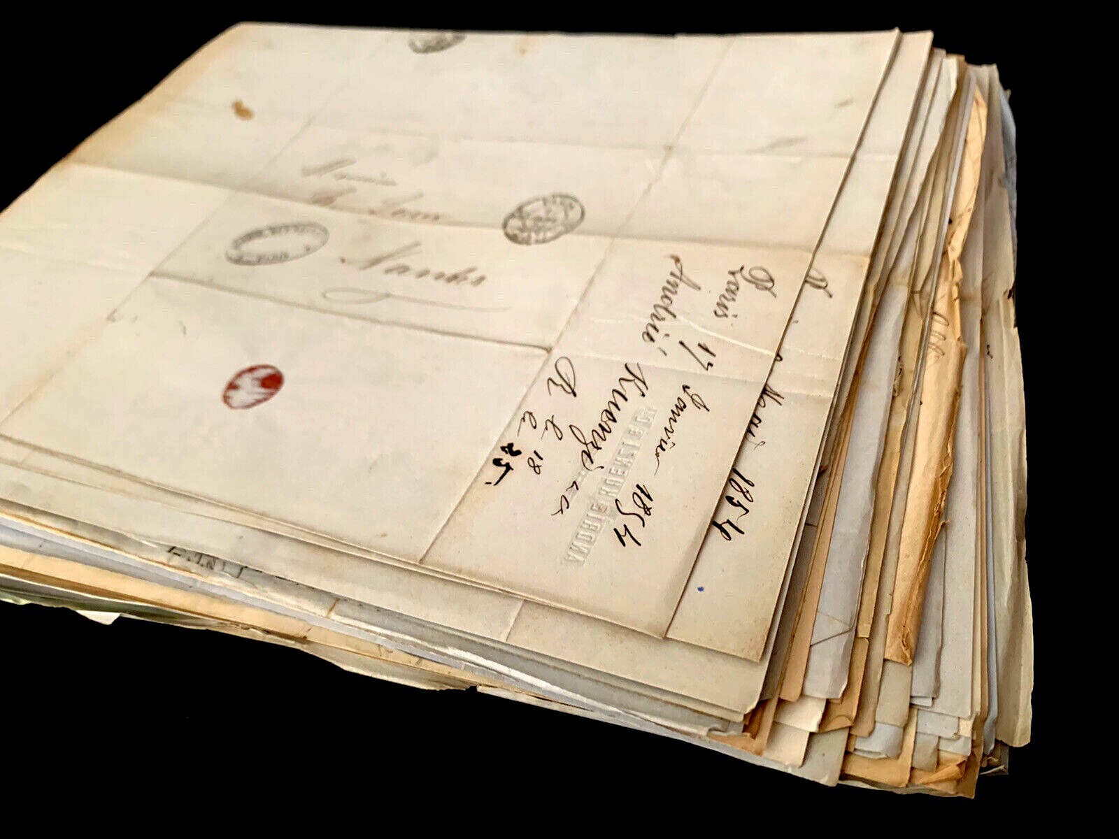 ANTIQUE LETTER 1800s ANTIQUE LETTER 1800s