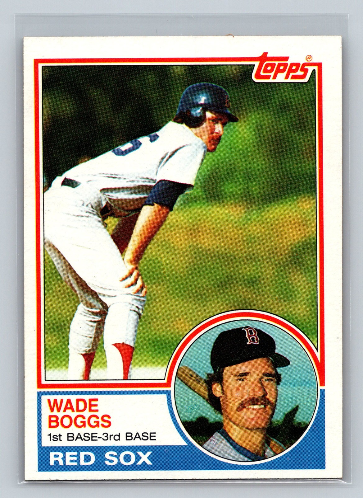 1983 Topps #498 Wade Boggs