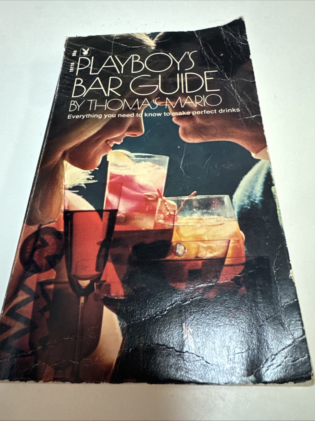Vintage 1971 Playboy's Bar Guide by Thomas Mario PB 1st Edition Drink Recipes