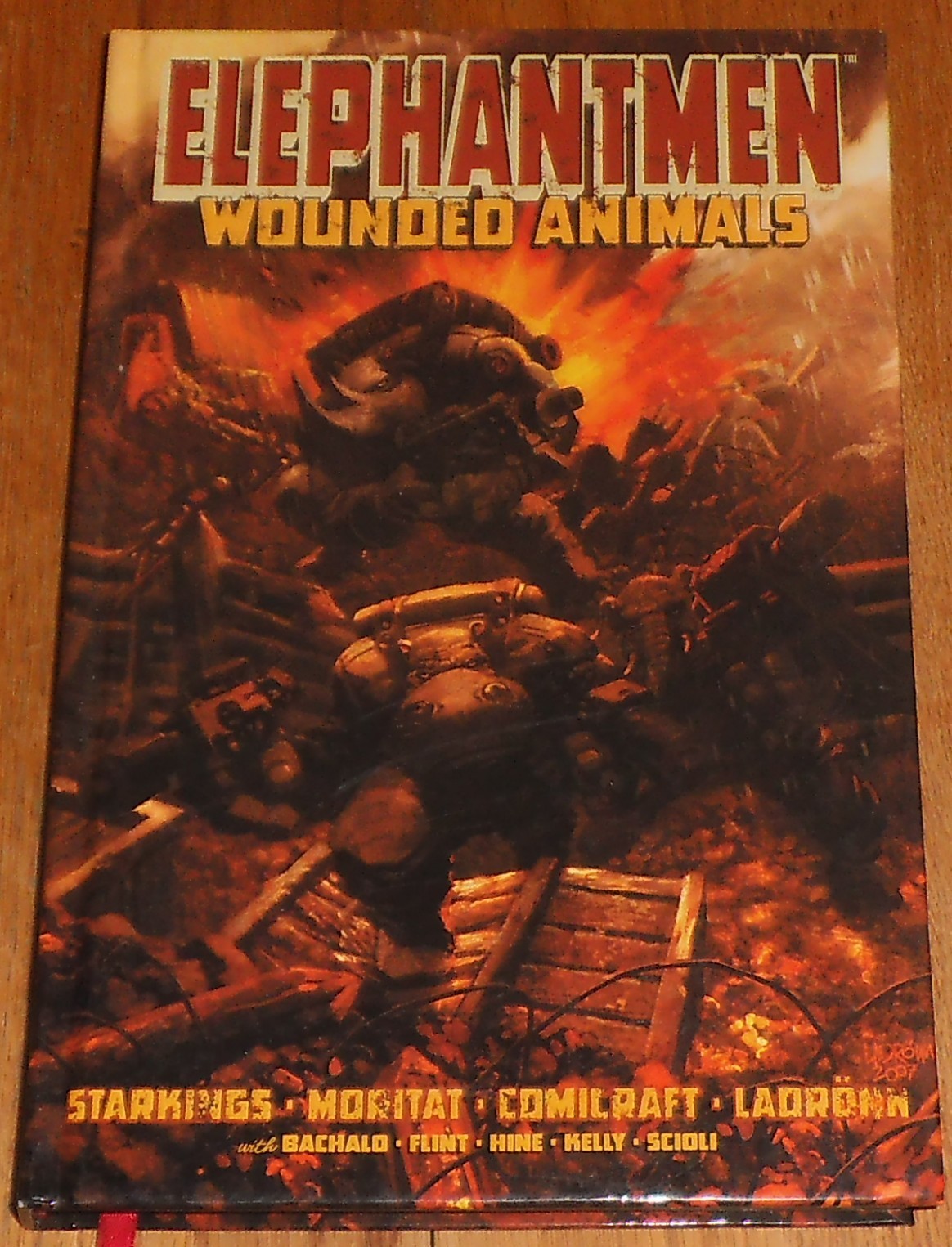 Elephantmen Wounded Animals Vol 1 hardcover, Image Comics 2007 Elephantmen Wounded Animals Vol 1 hardcover, Image Comics 2007