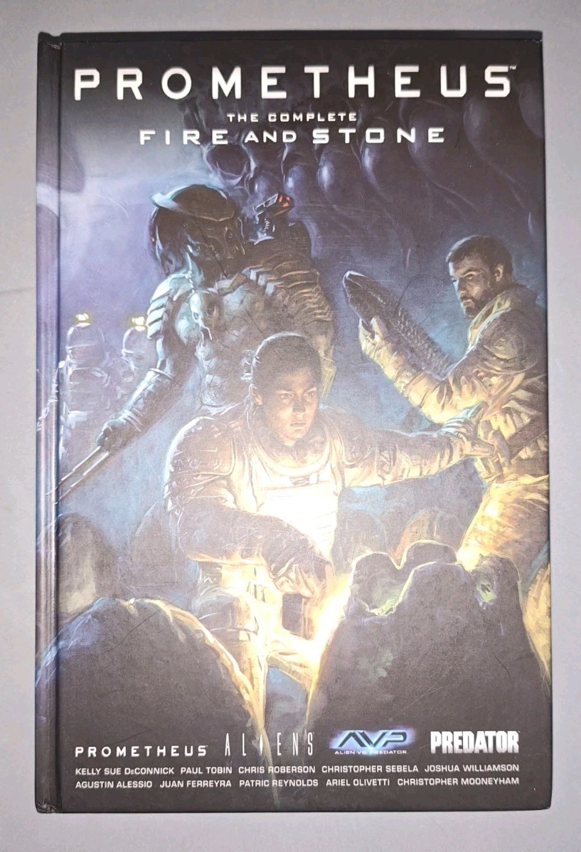 Prometheus The Complete Fire And Stone Hardcover Graphic Novel OOP 1ST ED