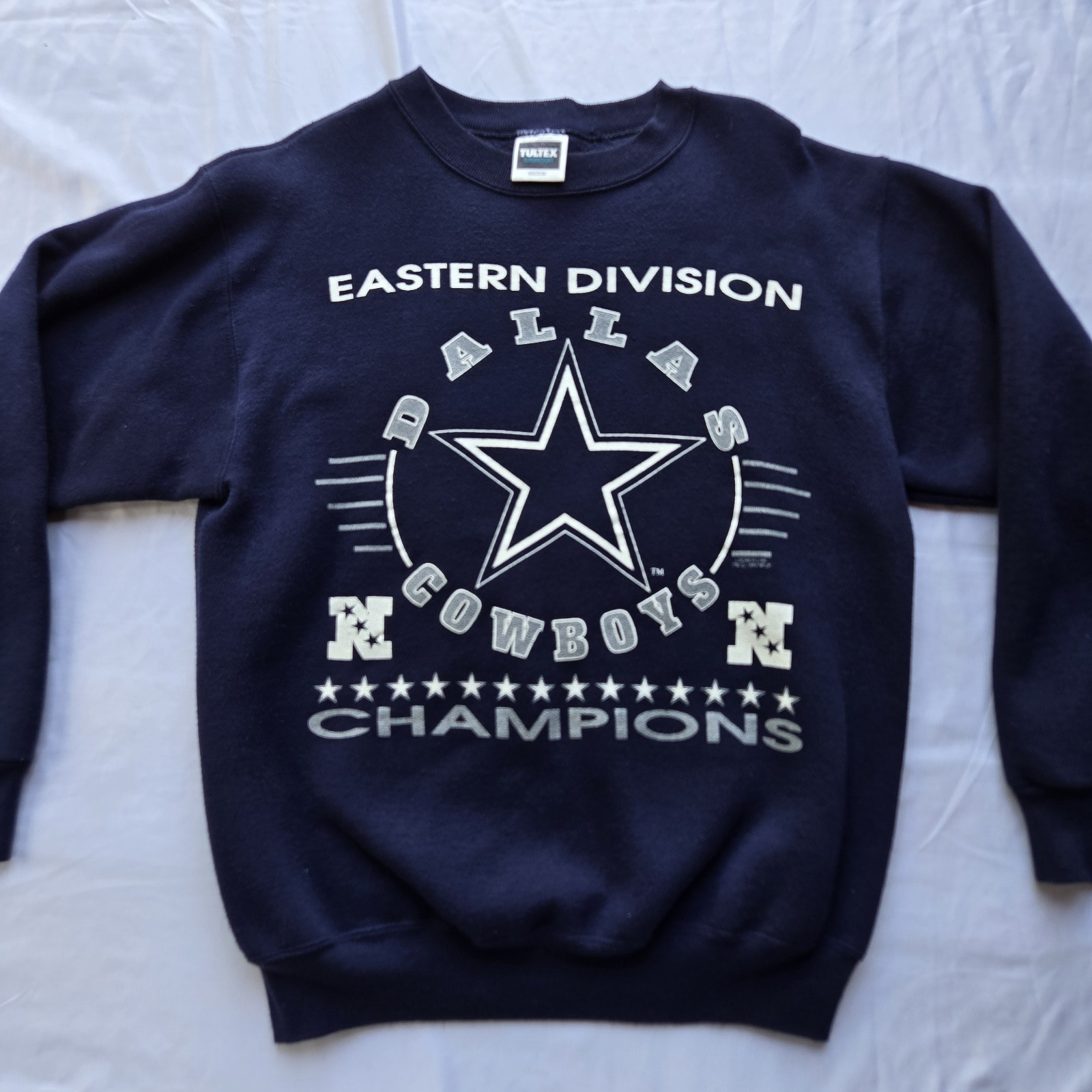 VTG 1994 Dallas Cowboys Sweatshirt Eastern Division Champions Size LG
