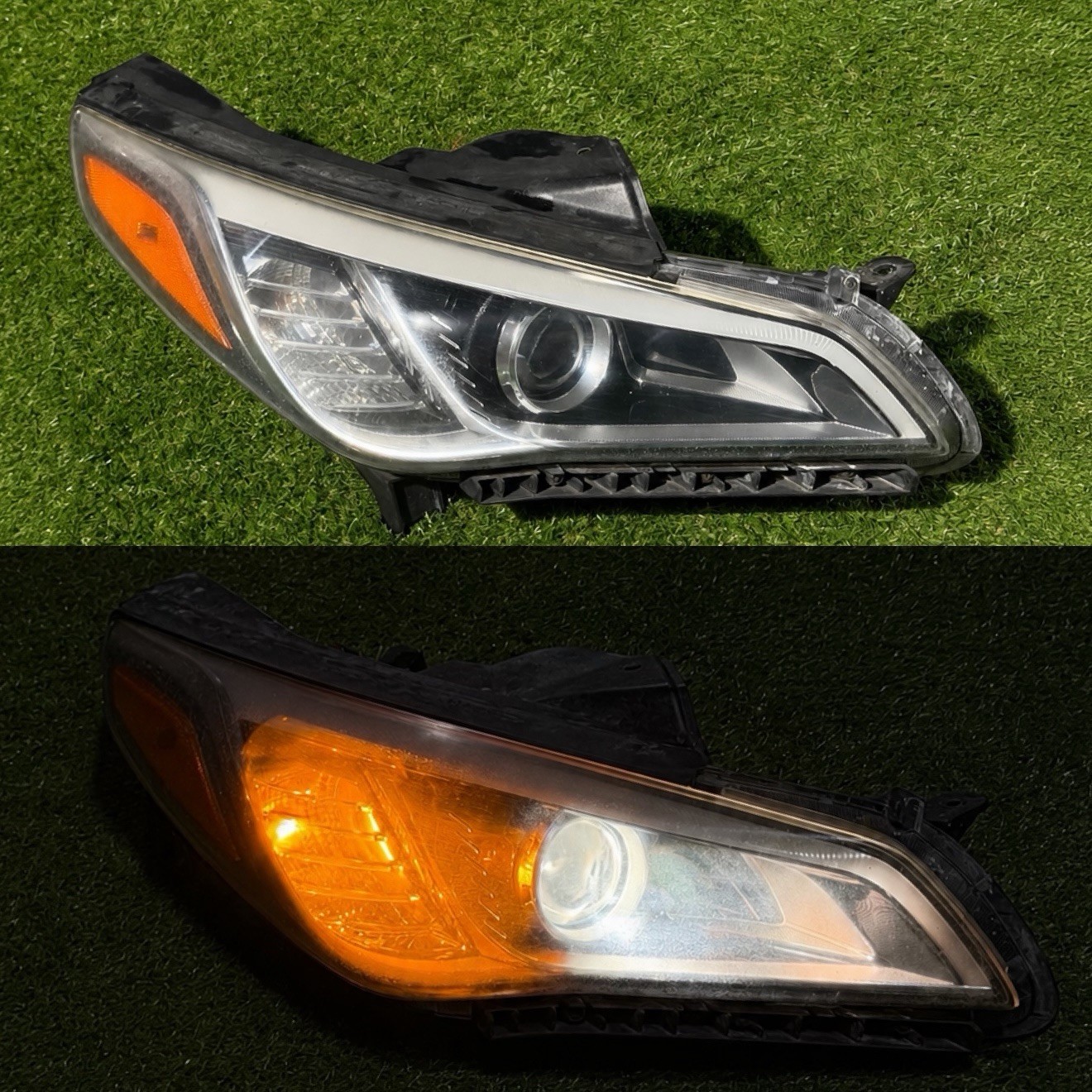 15-17 HYUNDAI SONATA LIMITED Headlight Right Passenger RH Side XENON HID OEM