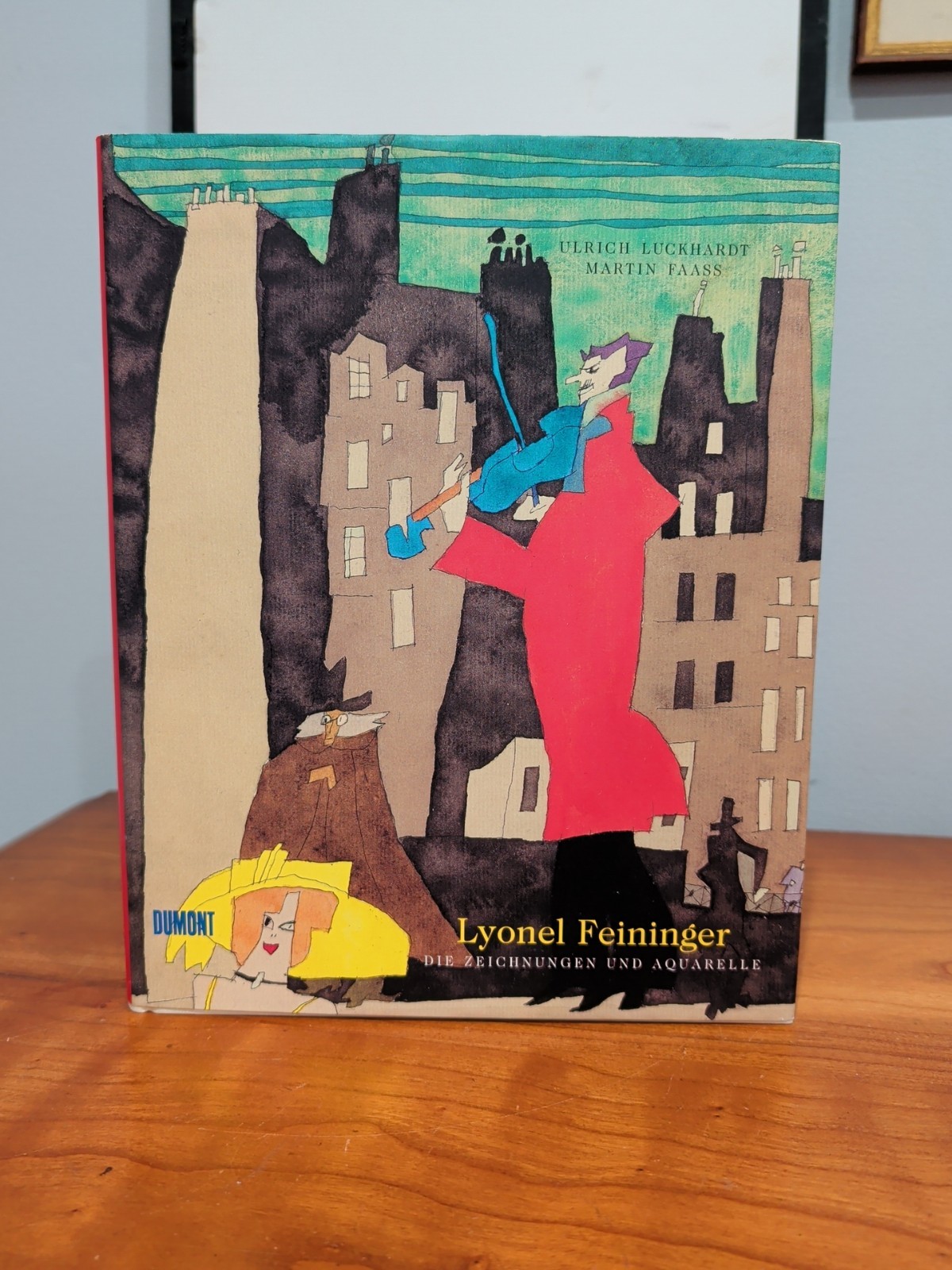 Lionel Feininger Die Zeichnungen Und Aquarelle 1998 Luckhardt Faass HC/DJ Art Lionel Feininger Die Zeichnungen Und Aquarelle 1998 Luckhardt Faass HC/DJ Art