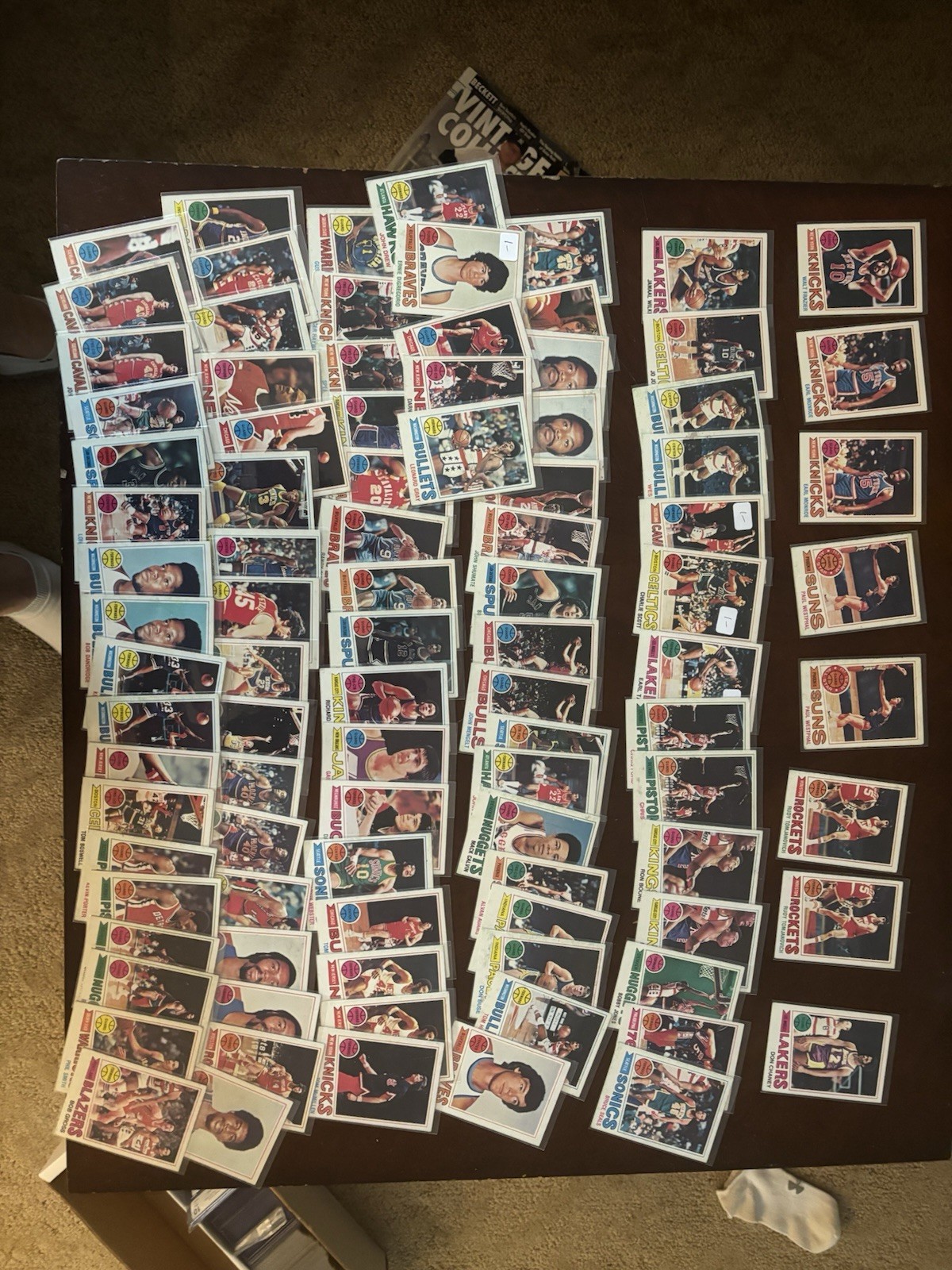 1977-78 Topps Basketball Lot 95 cards starter Set Celtics Pacers Lakers HOFers 1977-78 Topps Basketball Lot 95 cards starter Set Celtics Pacers Lakers HOFers