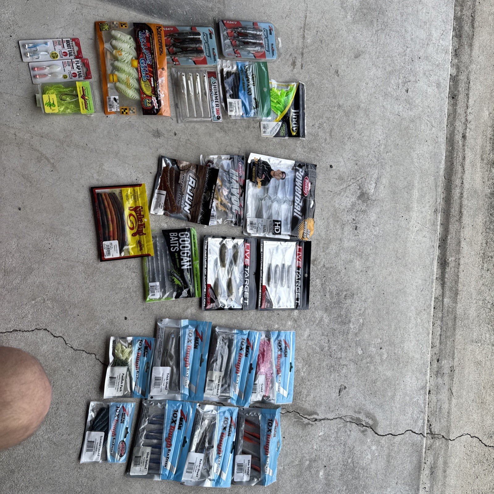 New Lot  Soft Plastic Lures , plastics, jigs 