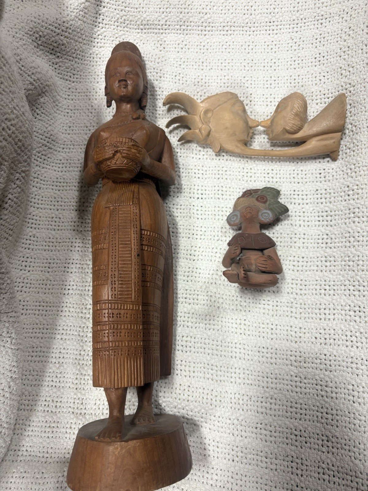 Asian Folk Art 3 Pieces