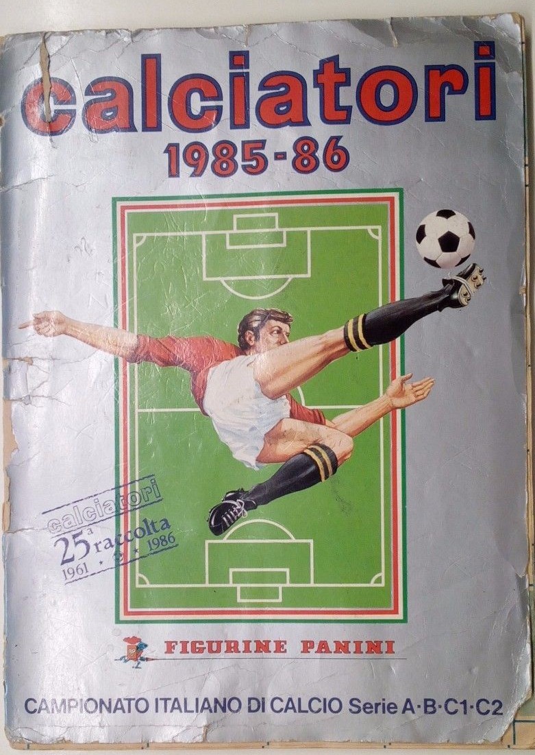 R@RO ALBUM FOOTBALLERS PANINI 1985/86 COMPLETE AND IN GOOD CONDITION