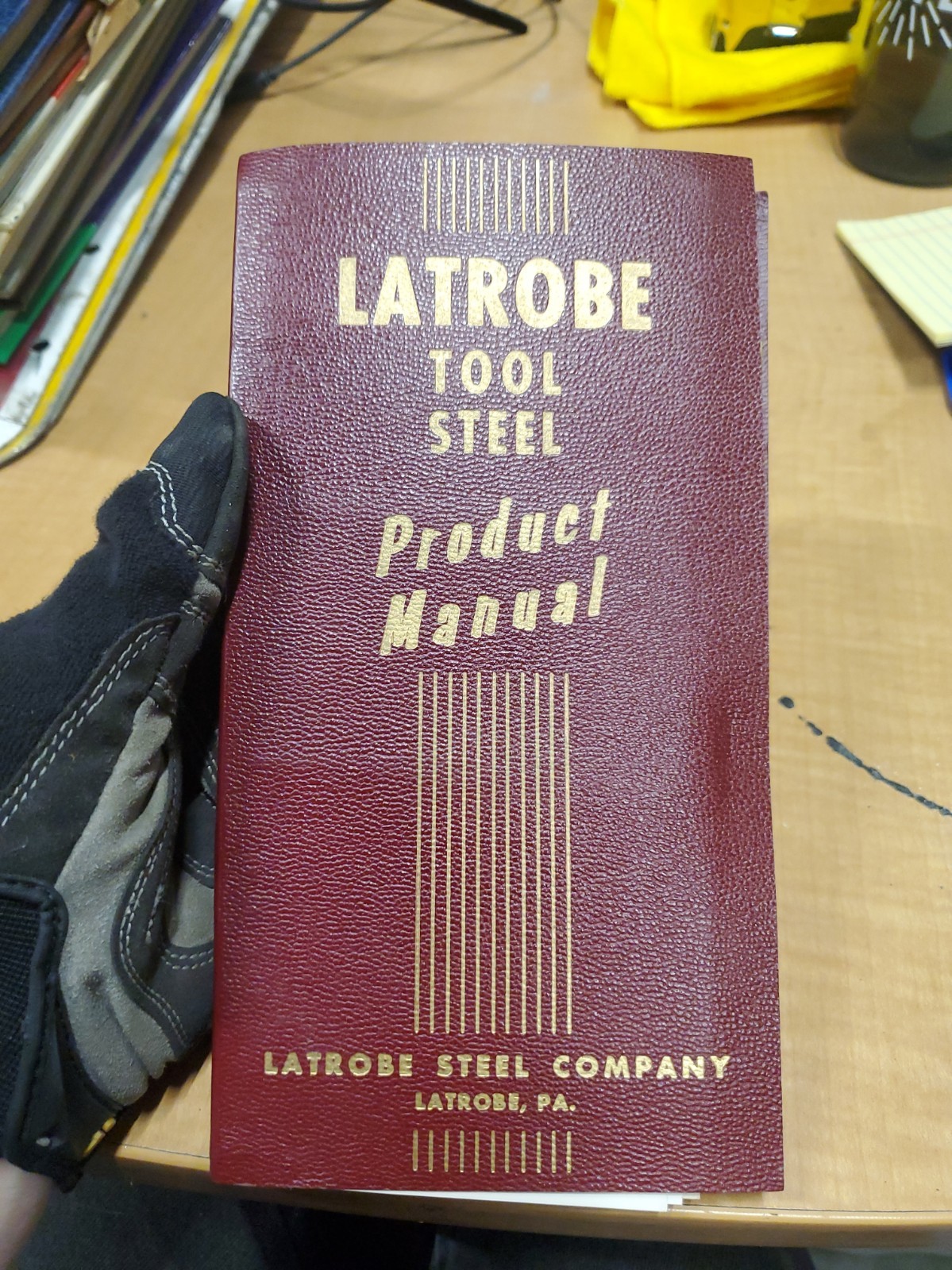 Vintage Latrobe PA Steel Company Advertising Product Manual Booklet