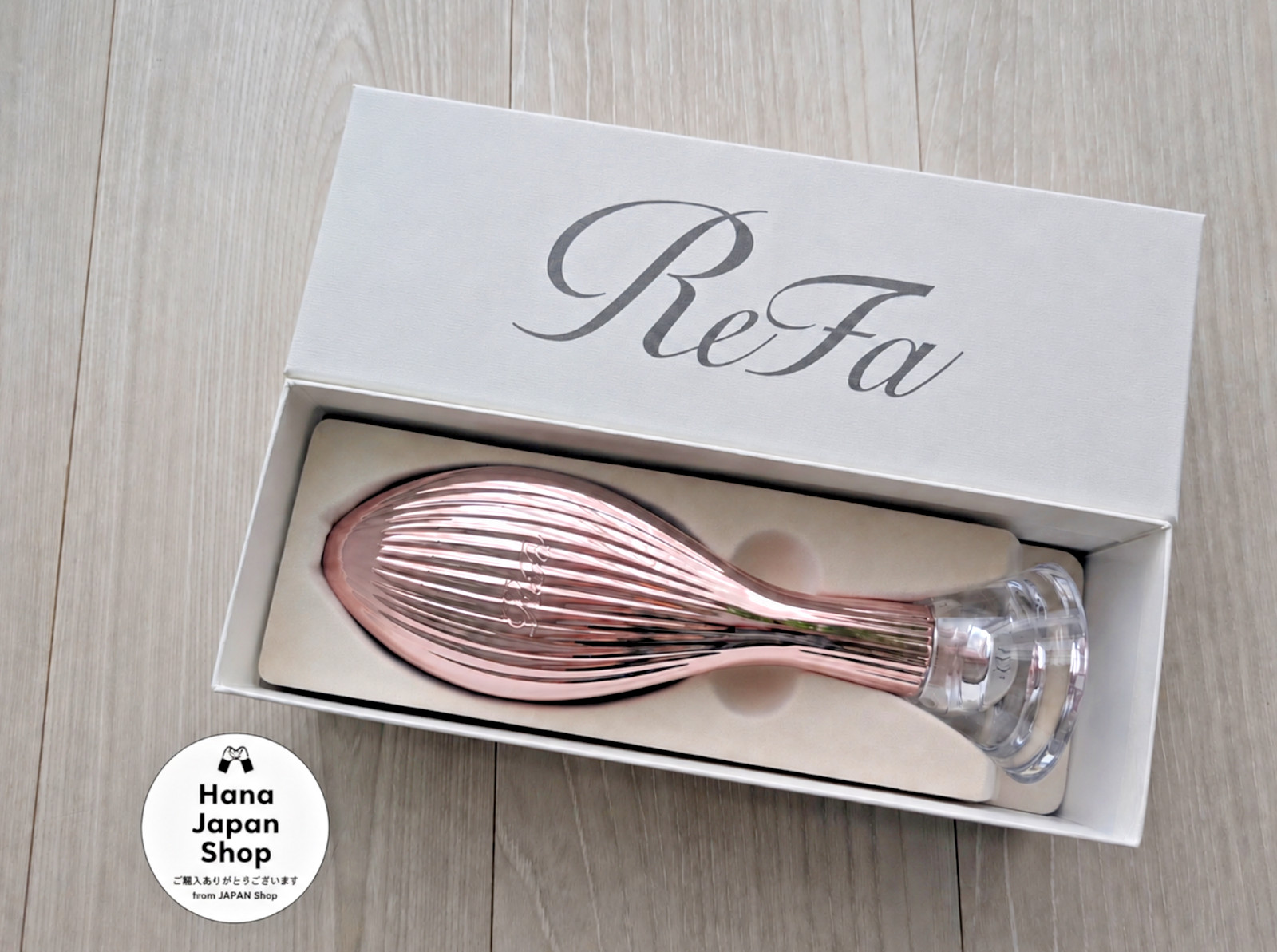 ReFa AILE BRUSH RAY Rose Gold RS-CD-05A Scalp Care Brush Japan NEW