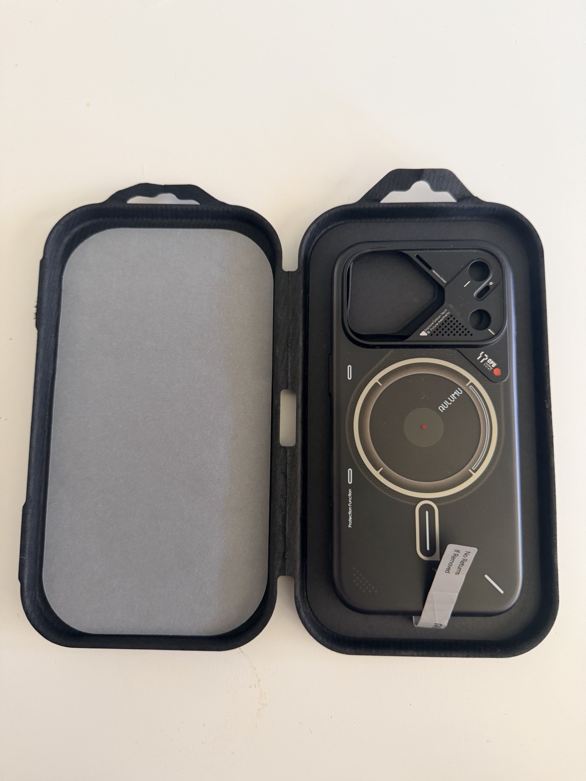 Aulumu A17 iPhone 17 Pro Frosted Translucent G09 360° MagSafe Stand