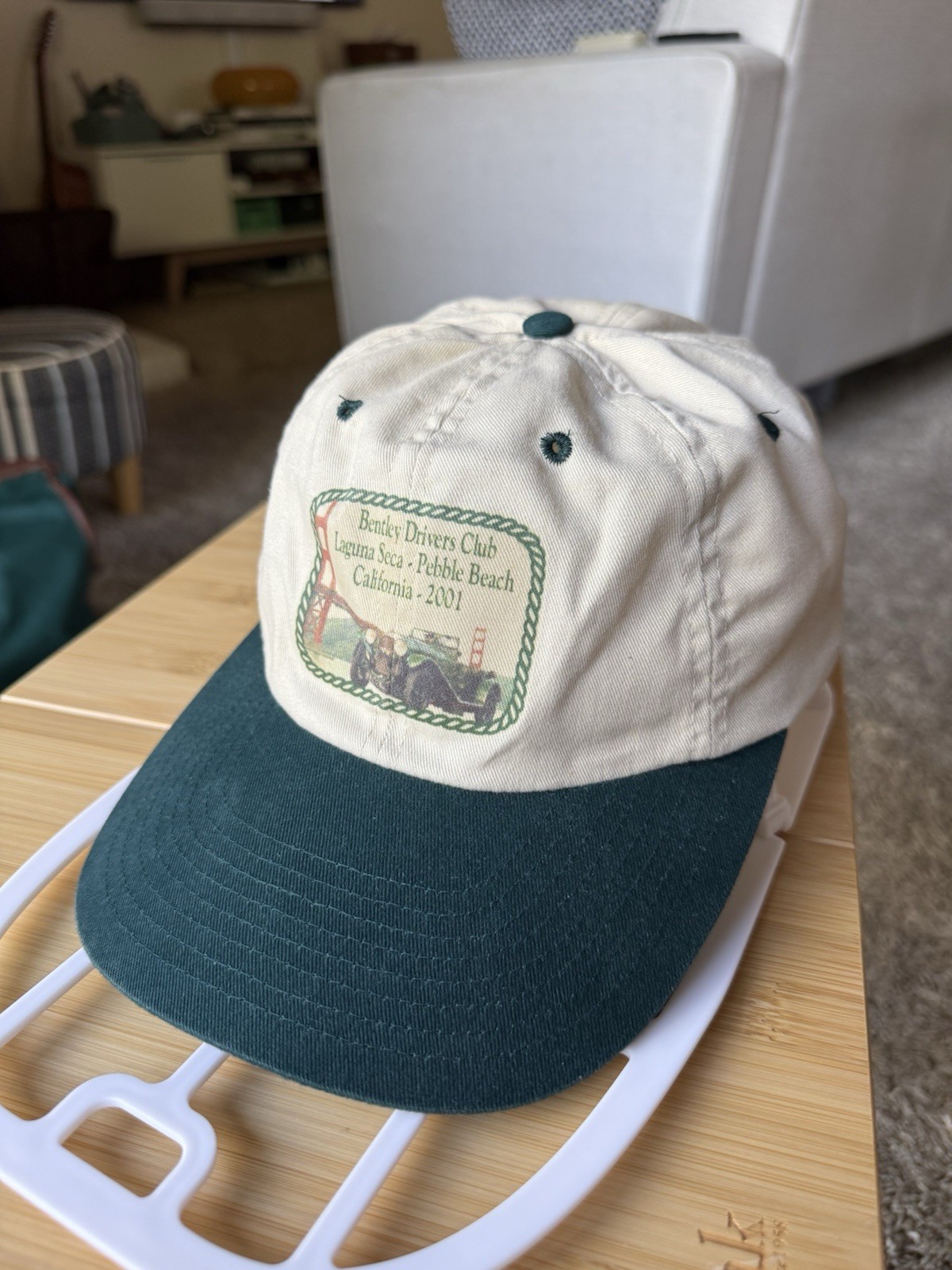 Vintage 2001 Bentley Drivers Club Cap Laguna Seca Pebble Beach California ALD Vintage 2001 Bentley Drivers Club Cap Laguna Seca Pebble Beach California ALD