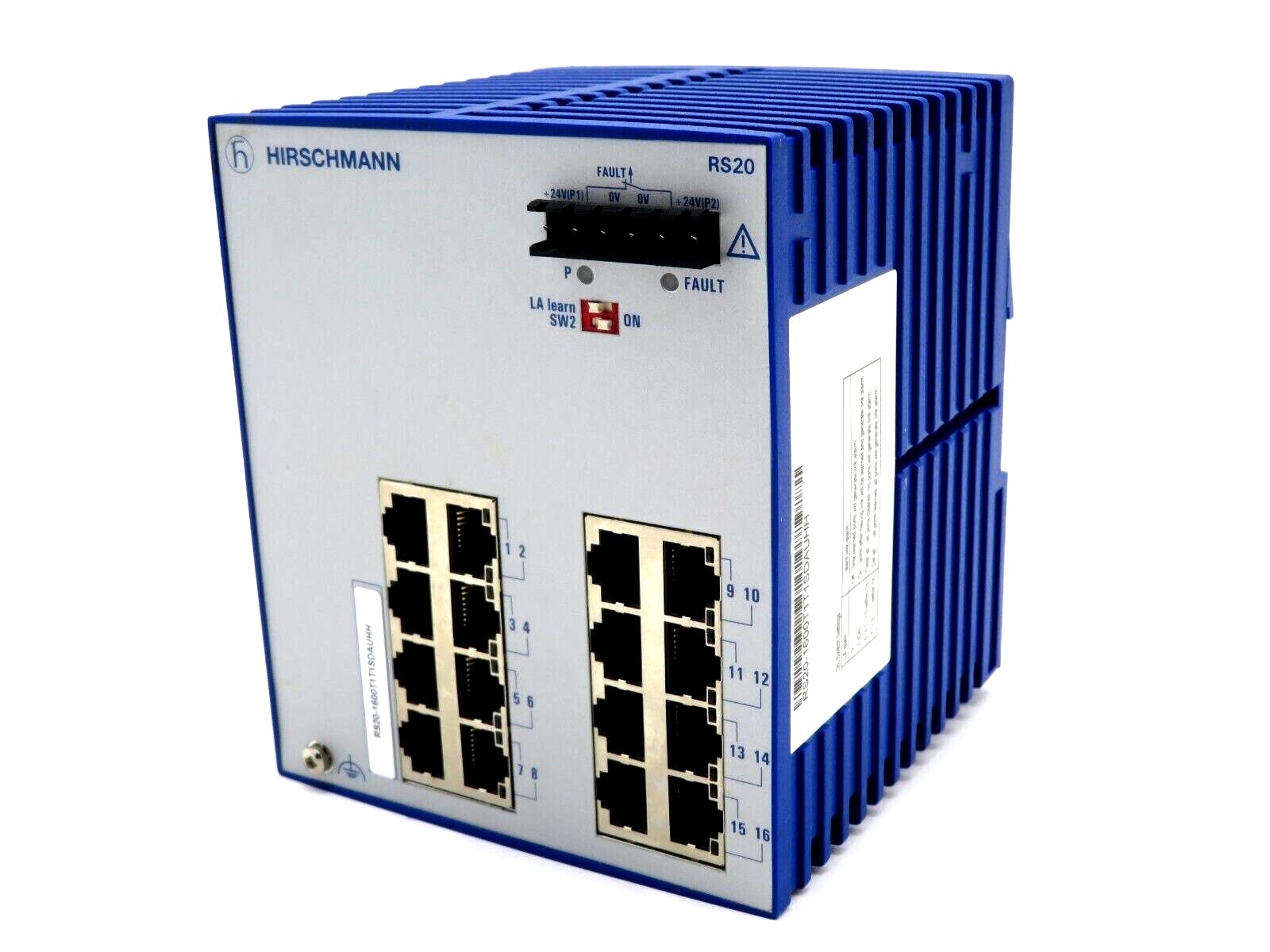 USED HIRSCHMANN RS20-1600T1T1SDAUHH RAIL SWITCH RS20 USED HIRSCHMANN RS20-1600T1T1SDAUHH RAIL SWITCH RS20