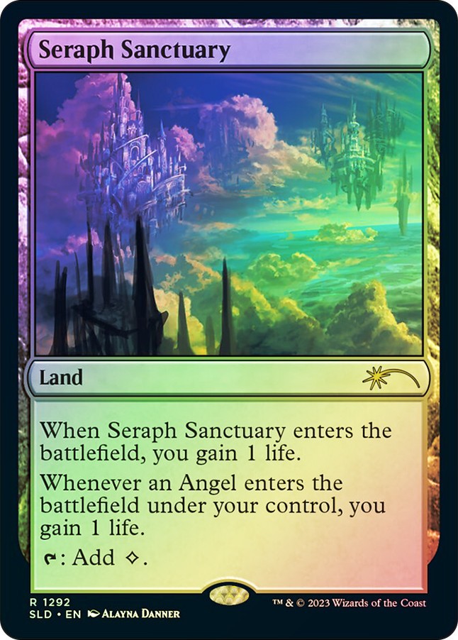 MTG  FOIL Seraph Sanctuary   - Secret Lair Drop #1292