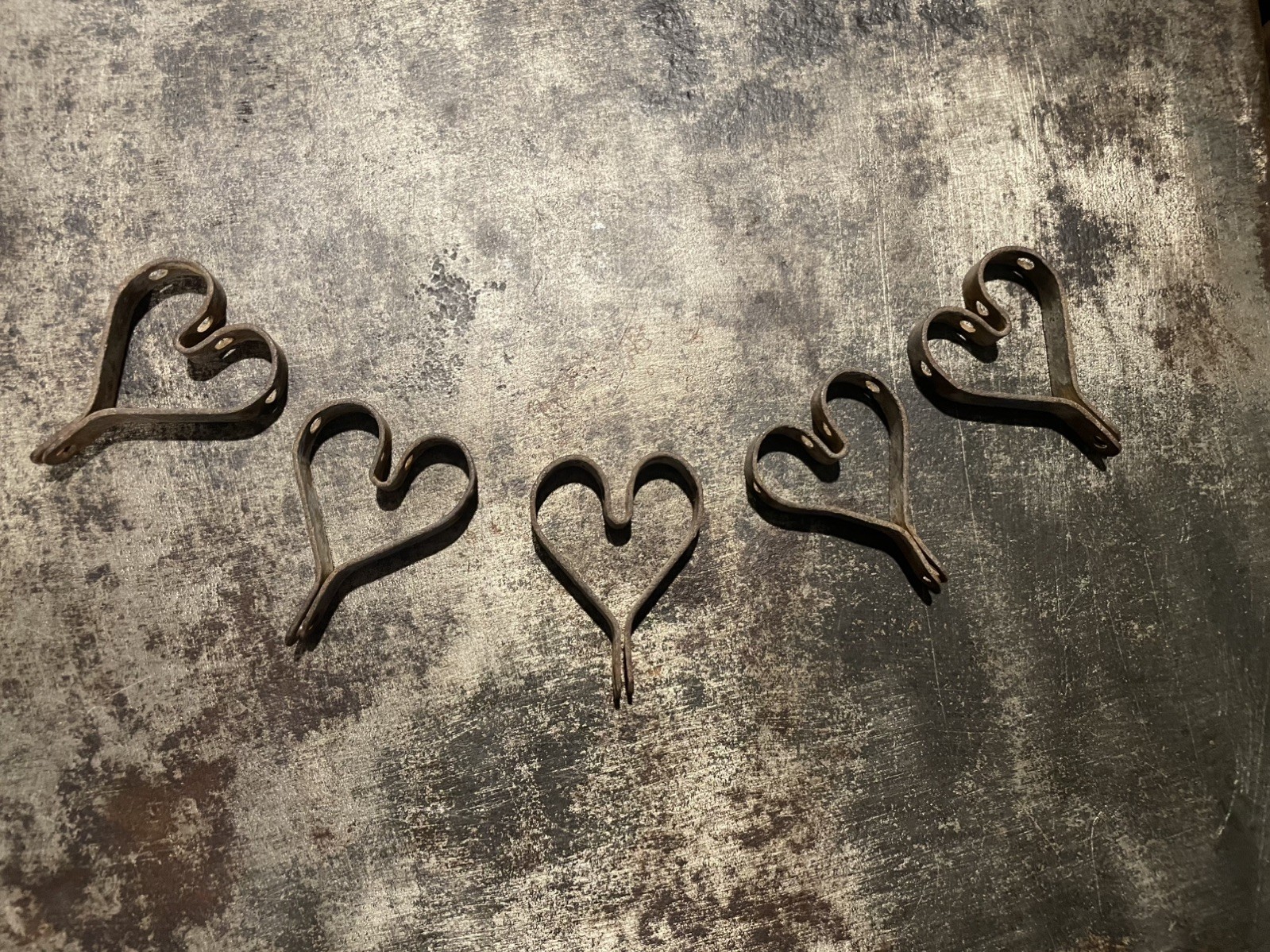 5 Old Iron Hearts