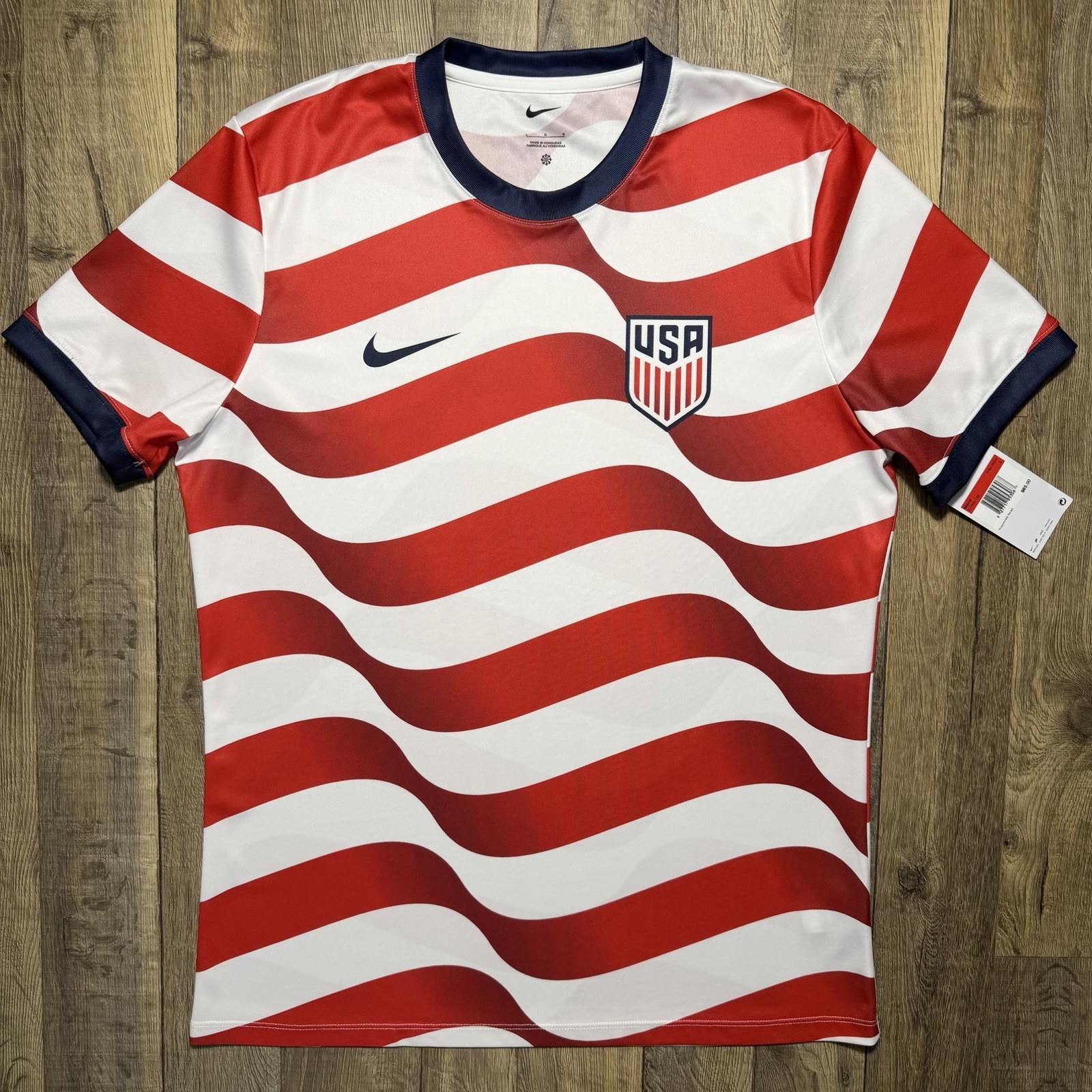 NWT USMNT Nike 2026 World Cup Home Sublimated Dri-Fit Soccer Jersey Men Large