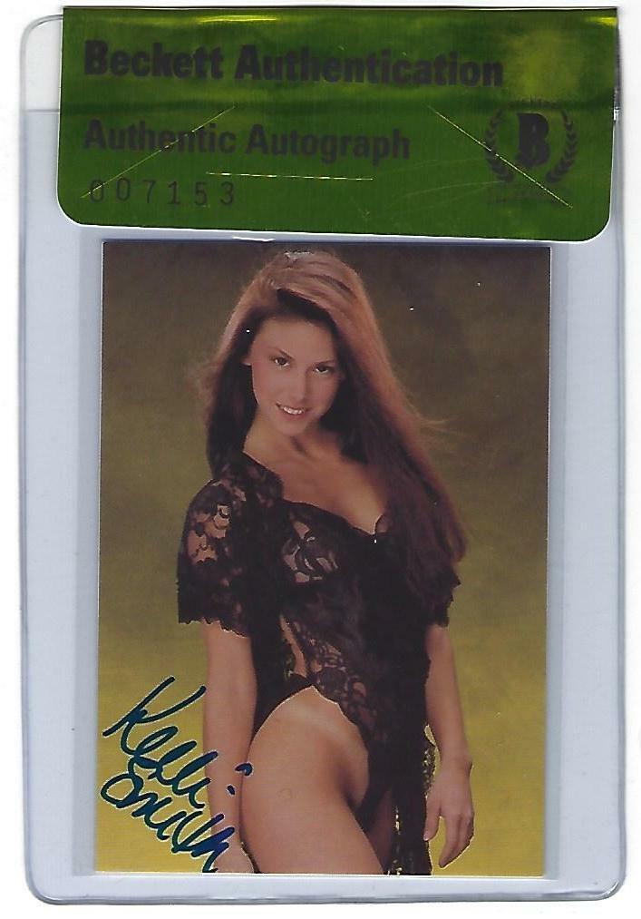 Kelli Smith Signed 1994 Imagine Fantasy Girls 2 Card #12 BAS COA Model Autograph
