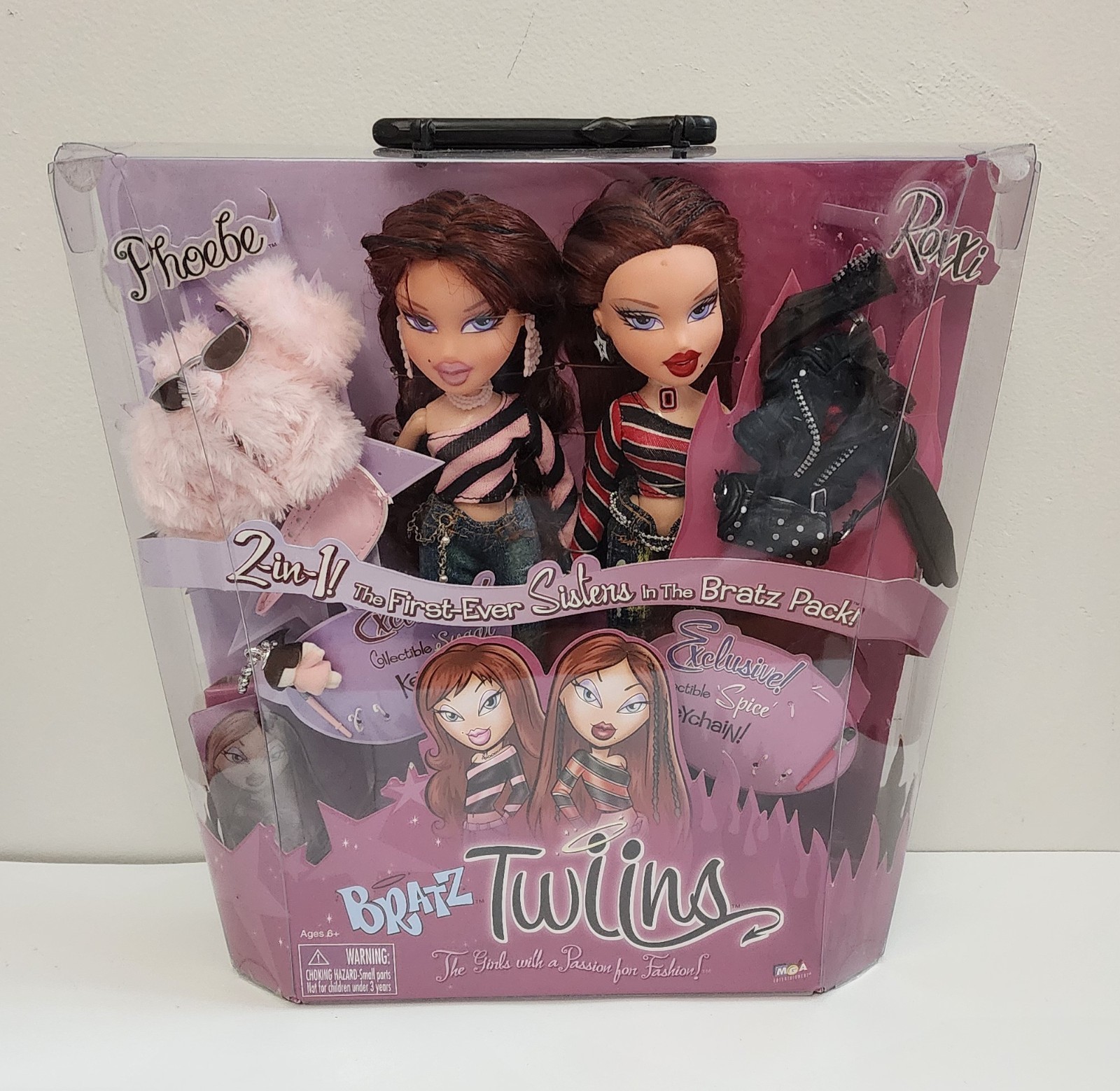 Bratz Twins Phoebe And Roxxi Rare Sealed In Box Vintage Early 2000\'s Bratz Twins Phoebe And Roxxi Rare Sealed In Box Vintage Early 2000\'s