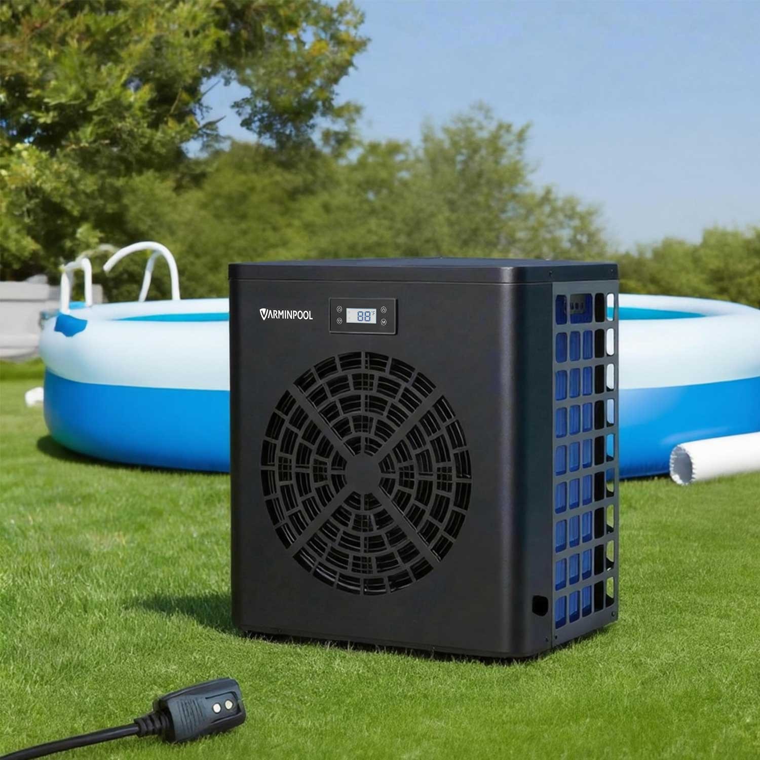 18000 BTU Pool Heat Pump Water Heater for Above Ground Pools & Spas
