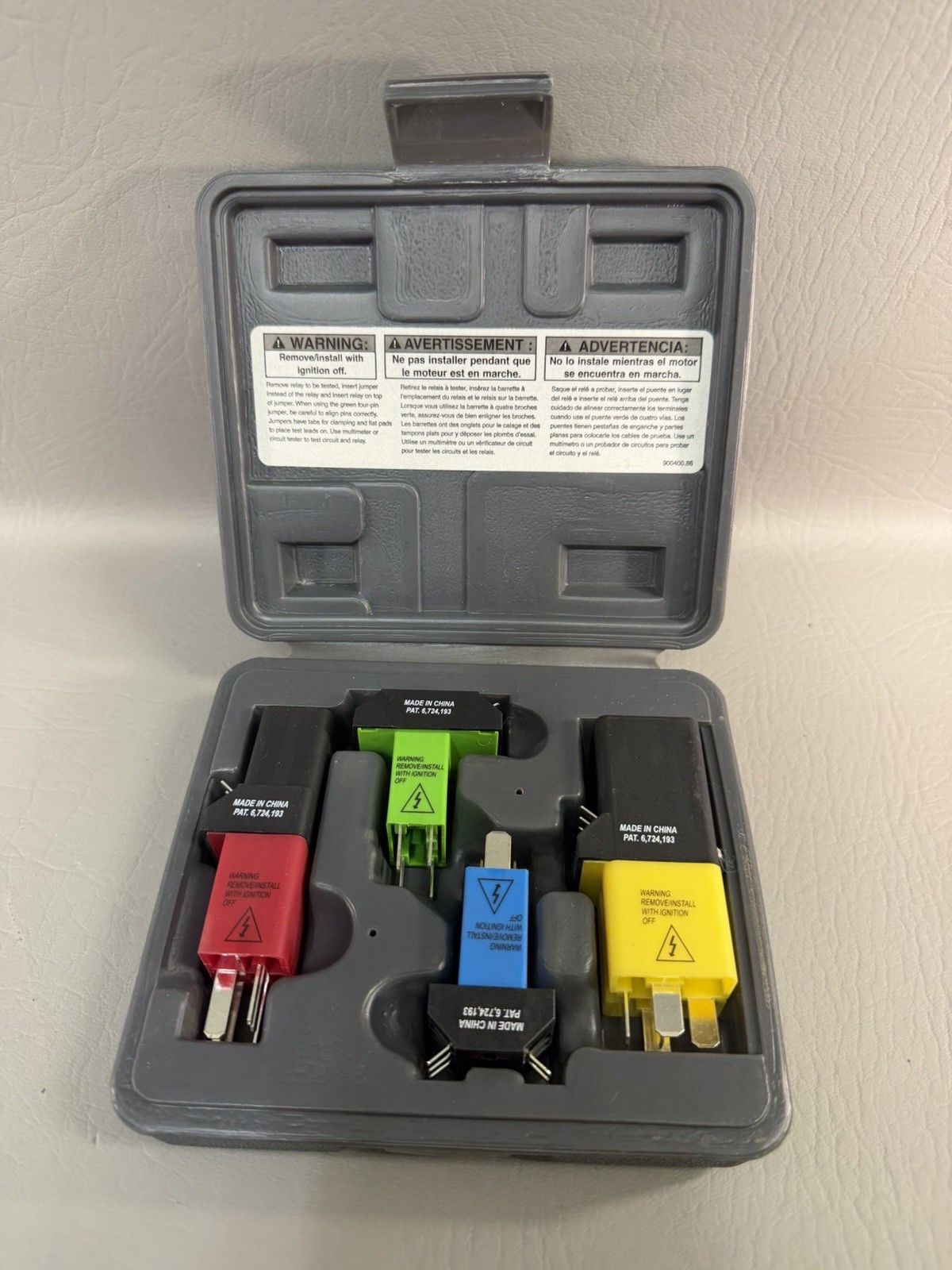Lisle Tools Relay Test Jumper Kit  56810 Electrical Testing Troubleshooting