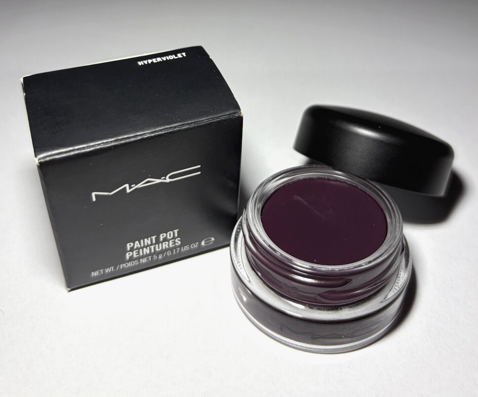 MAC Paint Pot Hyperviolet .17 oz Discontinued & Rare NEW in Original Box