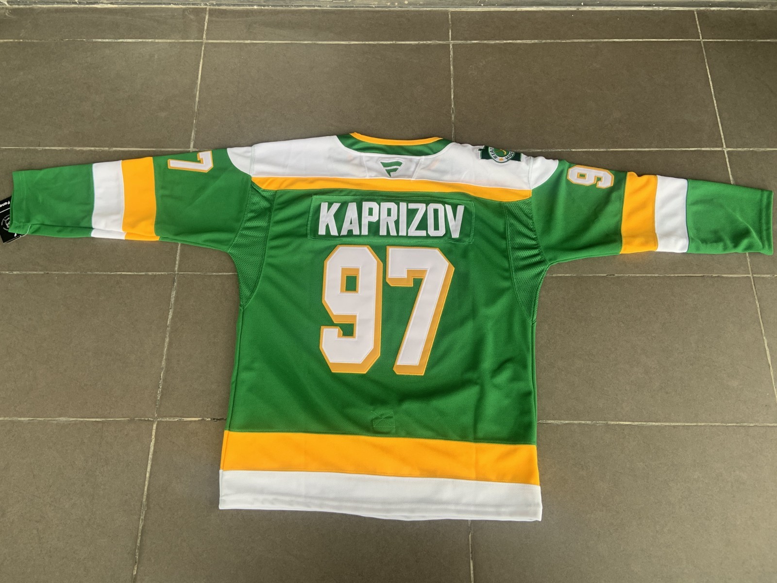 Man Kirill Kaprizov Jersey Minnesota Wild 97 Jersey Size Man Kirill Kaprizov Jersey Minnesota Wild 97 Jersey Size