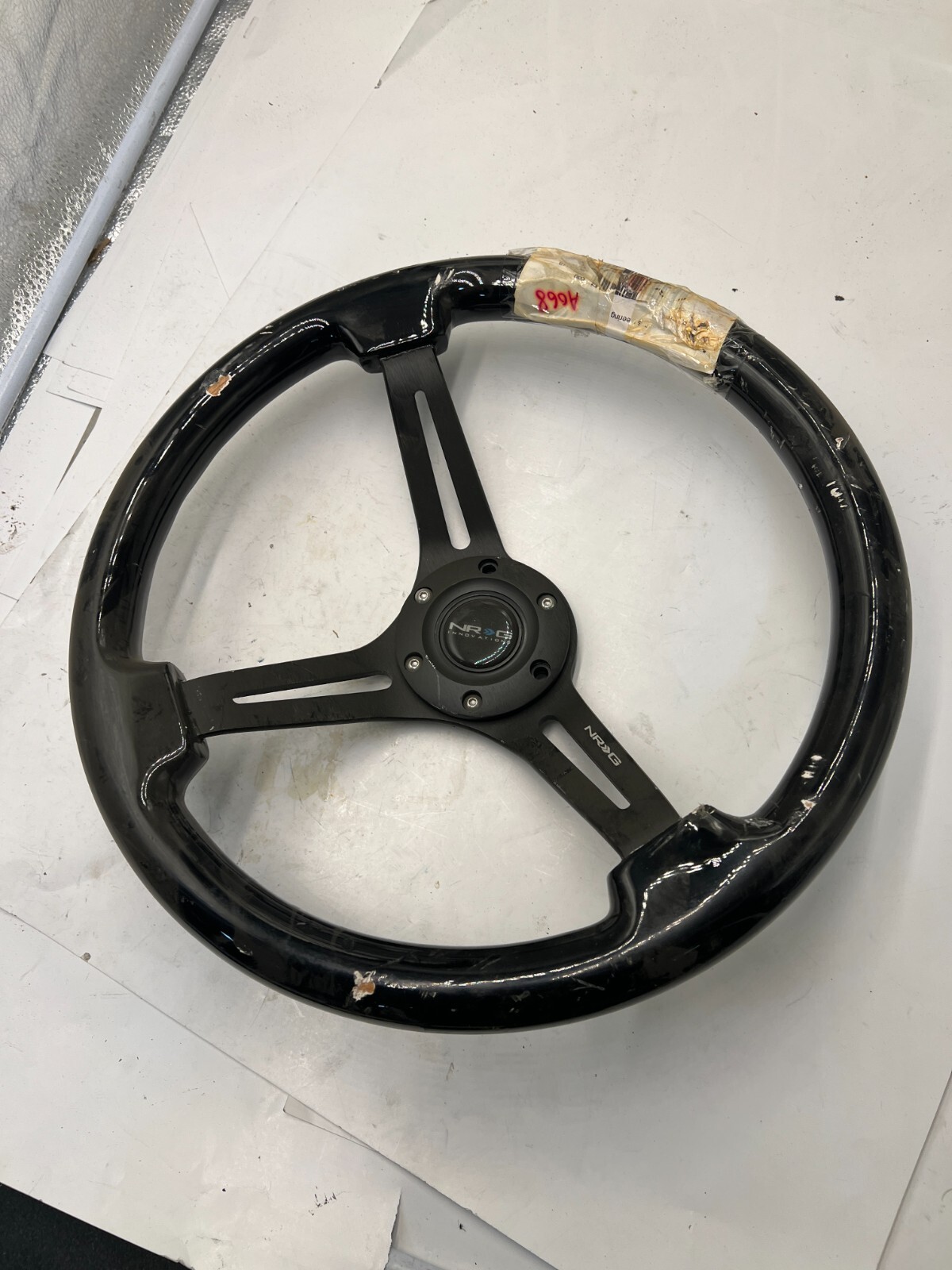 NRG Innovations Classic Black Steering Wheel Spoke 908120 13\