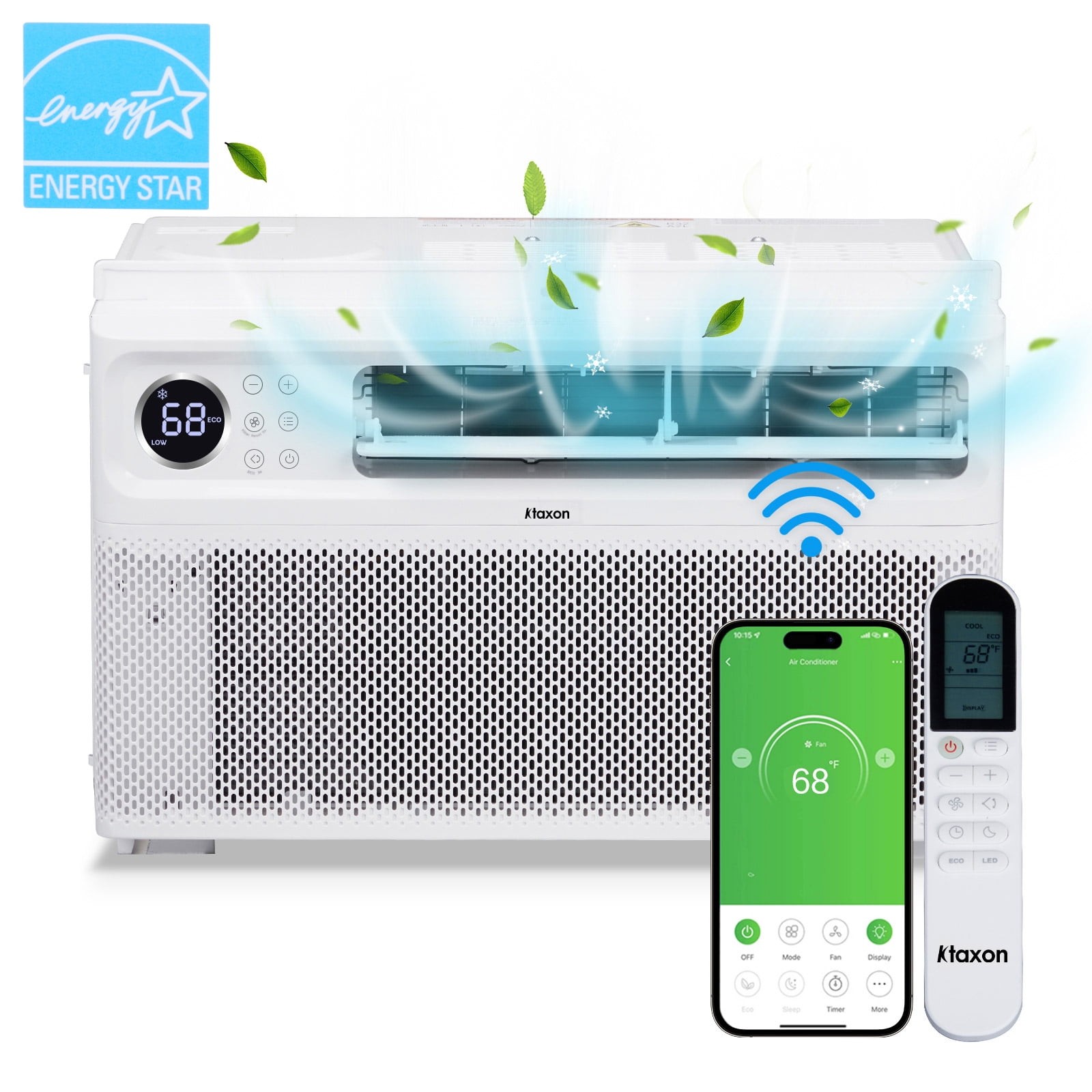 Ktaxon 12000 BTU Inverter Window Air Conditioner Energy-Saving AC Unit with APP