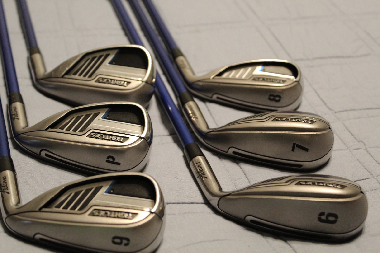 Adams Tight Lies Irons / Hybrid-6-SW - Medium Flex 65g Graphite Shafts R/H Adams Tight Lies Irons / Hybrid-6-SW - Medium Flex 65g Graphite Shafts R/H