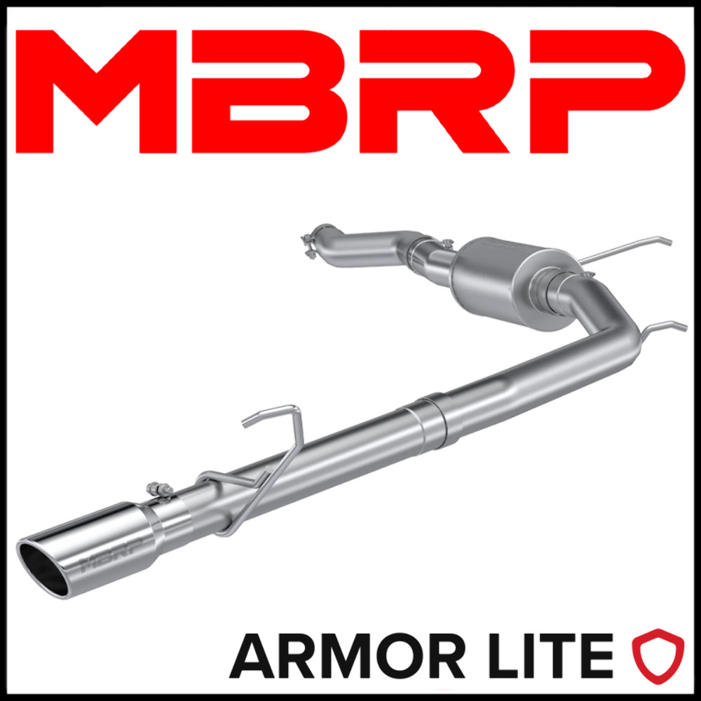 MBRP Armor Lite Cat-Back Exhaust System fits 2022-2026 Ford Maverick 2.0L 4WD