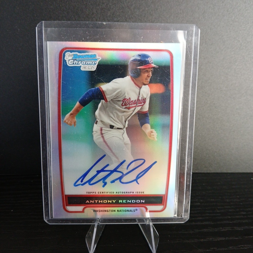 2012 Bowman - Chrome Prospects Autographs Anthony Rendon #BCP88 Refractor...