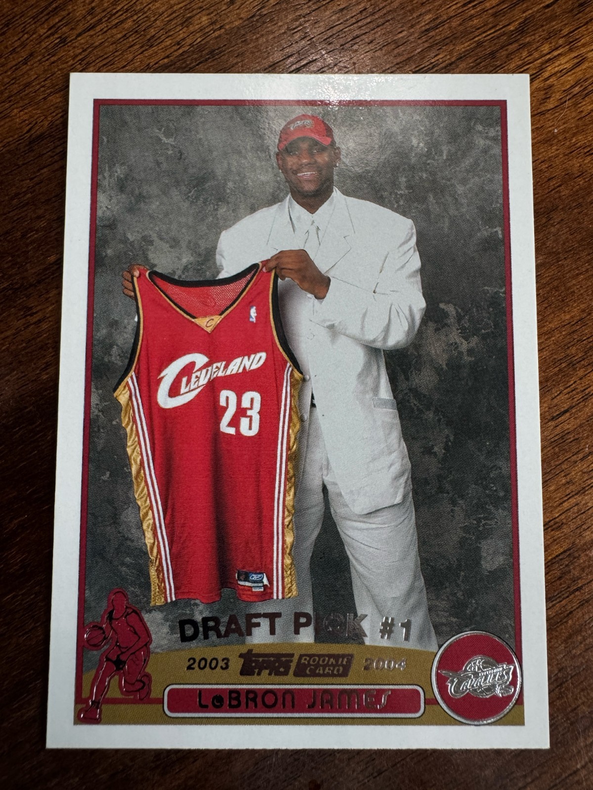 2003-04 Topps Draft Pick LeBron James Rookie #221 (see description/condition)