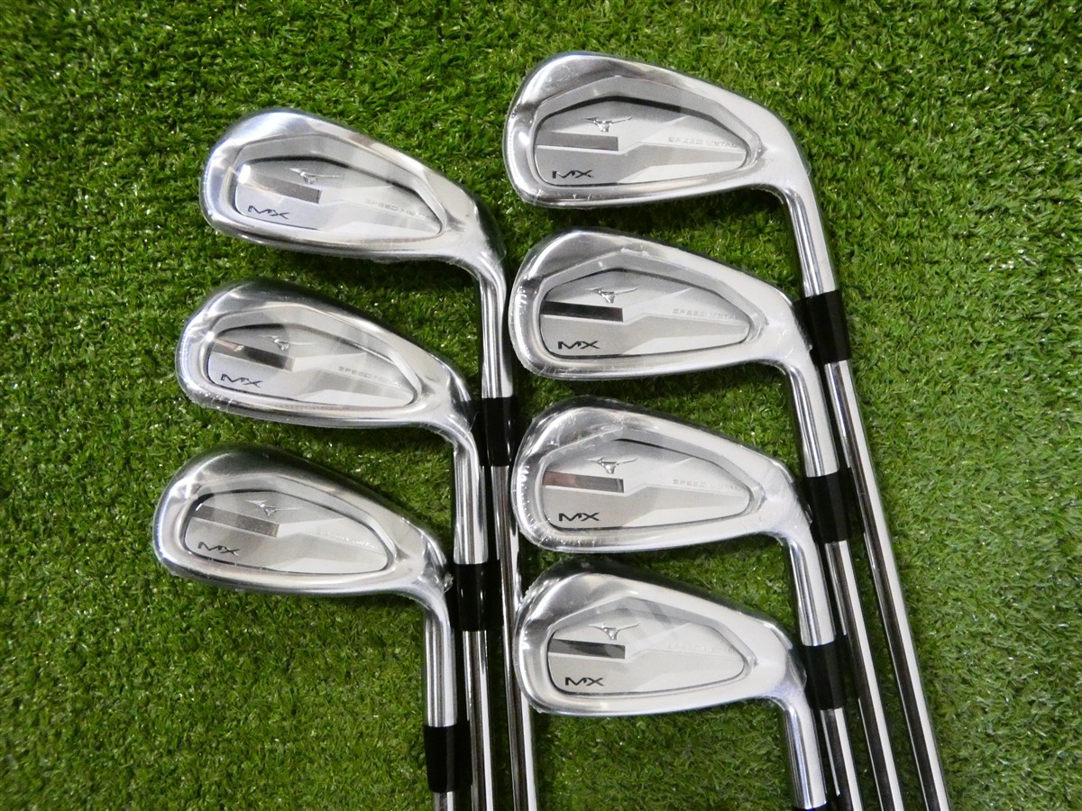 Mizuno MX Speed Metal Irons 5-P & G KBS Max 80 Stiff Steel New