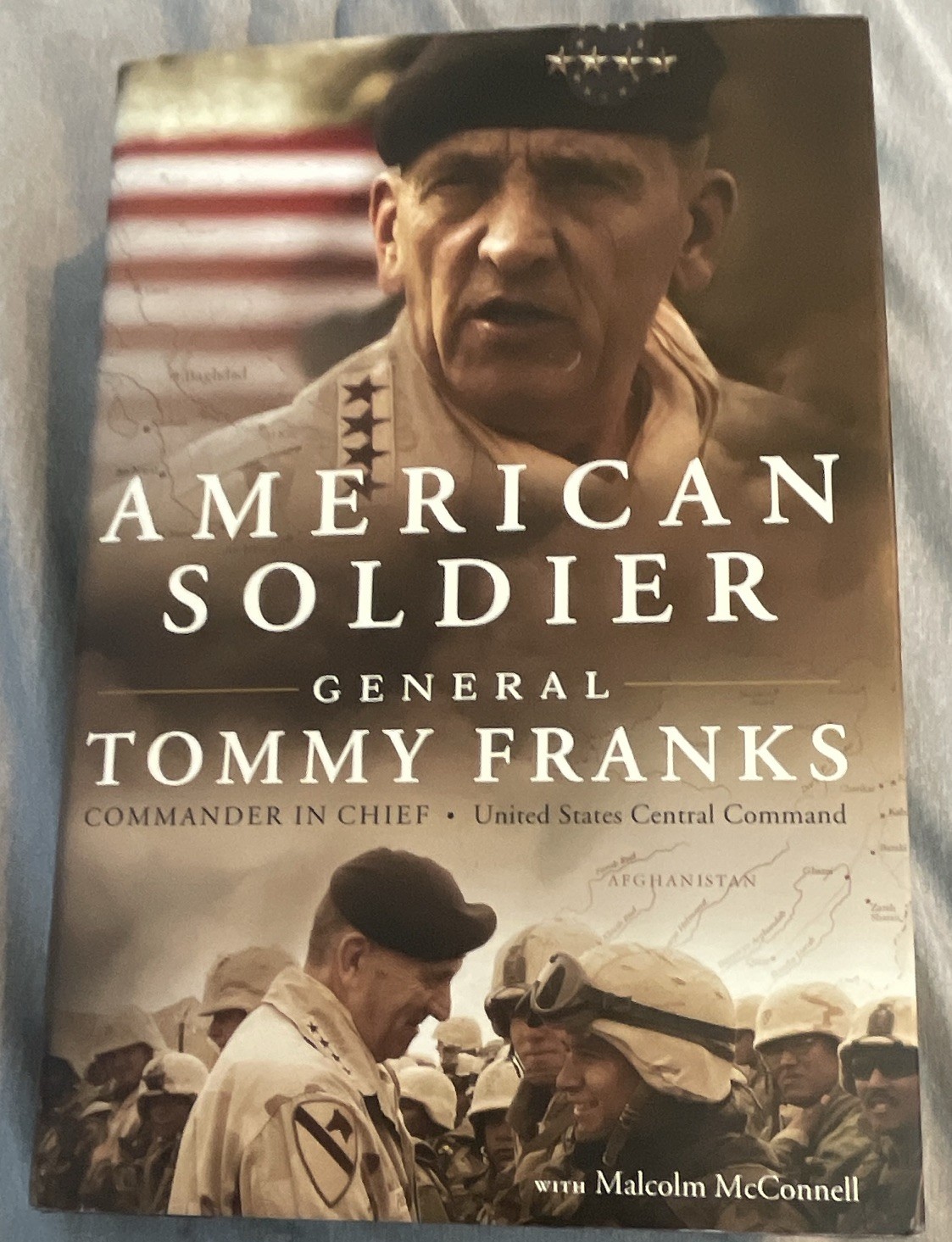 General Tommy Franks - American Soldier - signed/inscribed 1st ed HC/DJ 2004 General Tommy Franks - American Soldier - signed/inscribed 1st ed HC/DJ 2004