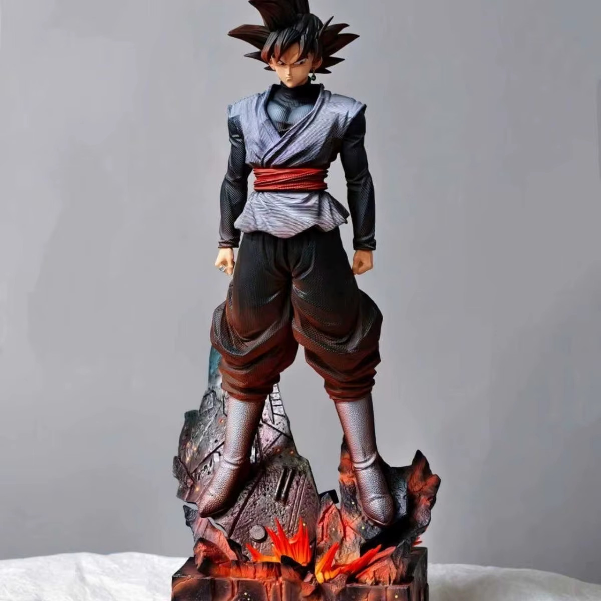 JT Dragon Ball Super Goku Black Figure 38cm PVC Anime Limited Statue Collectable