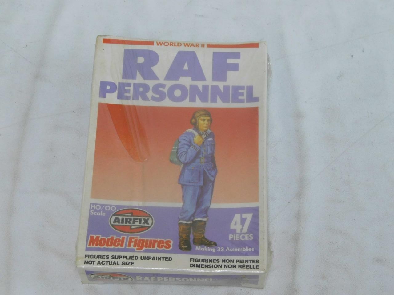 1/72 HO/OO AIRFIX WWII RAF Personnel Crew 47 Figures Plastic Model Kit NOS 1747